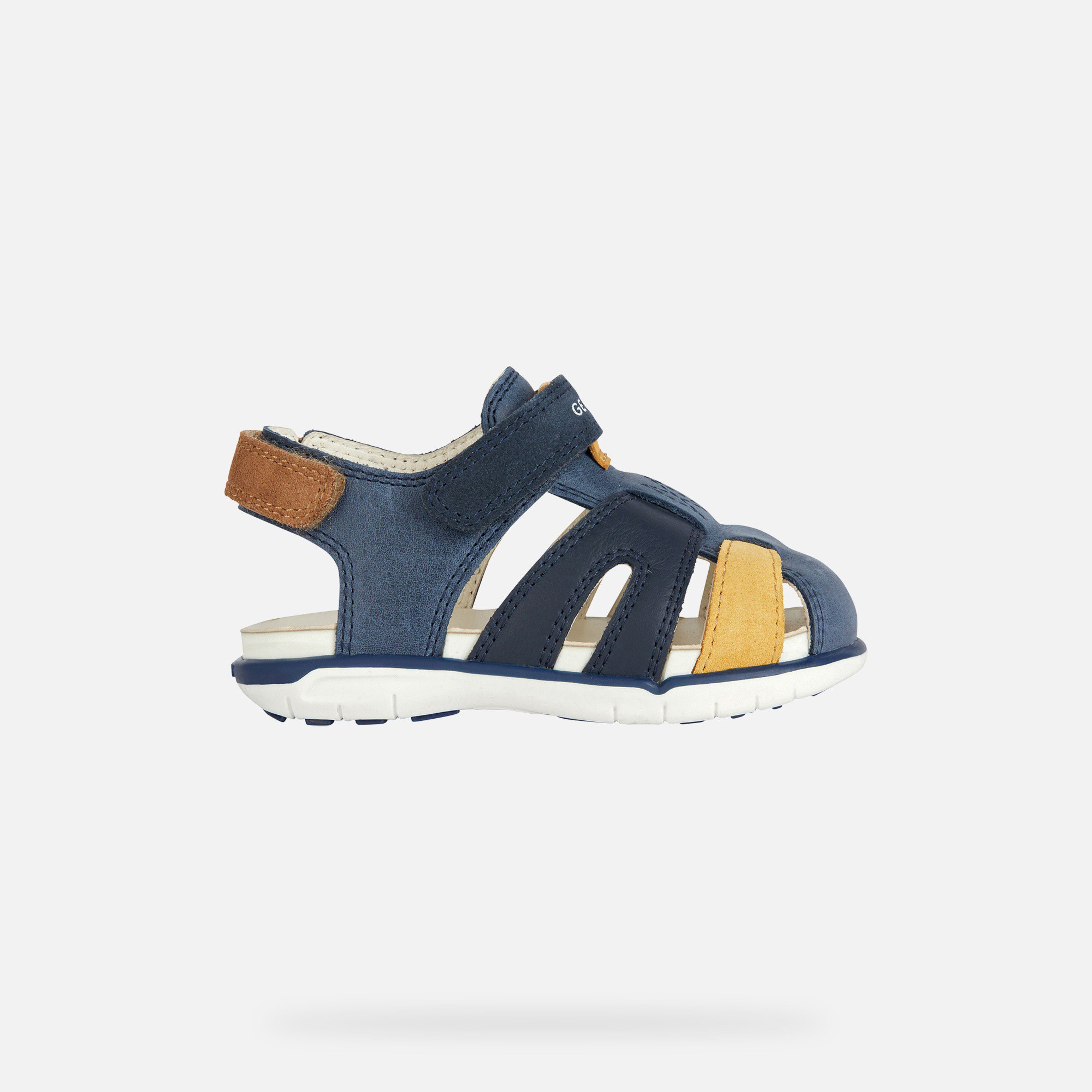 Granatowe sandały chłopięce Geox Sandal Delhi - 002