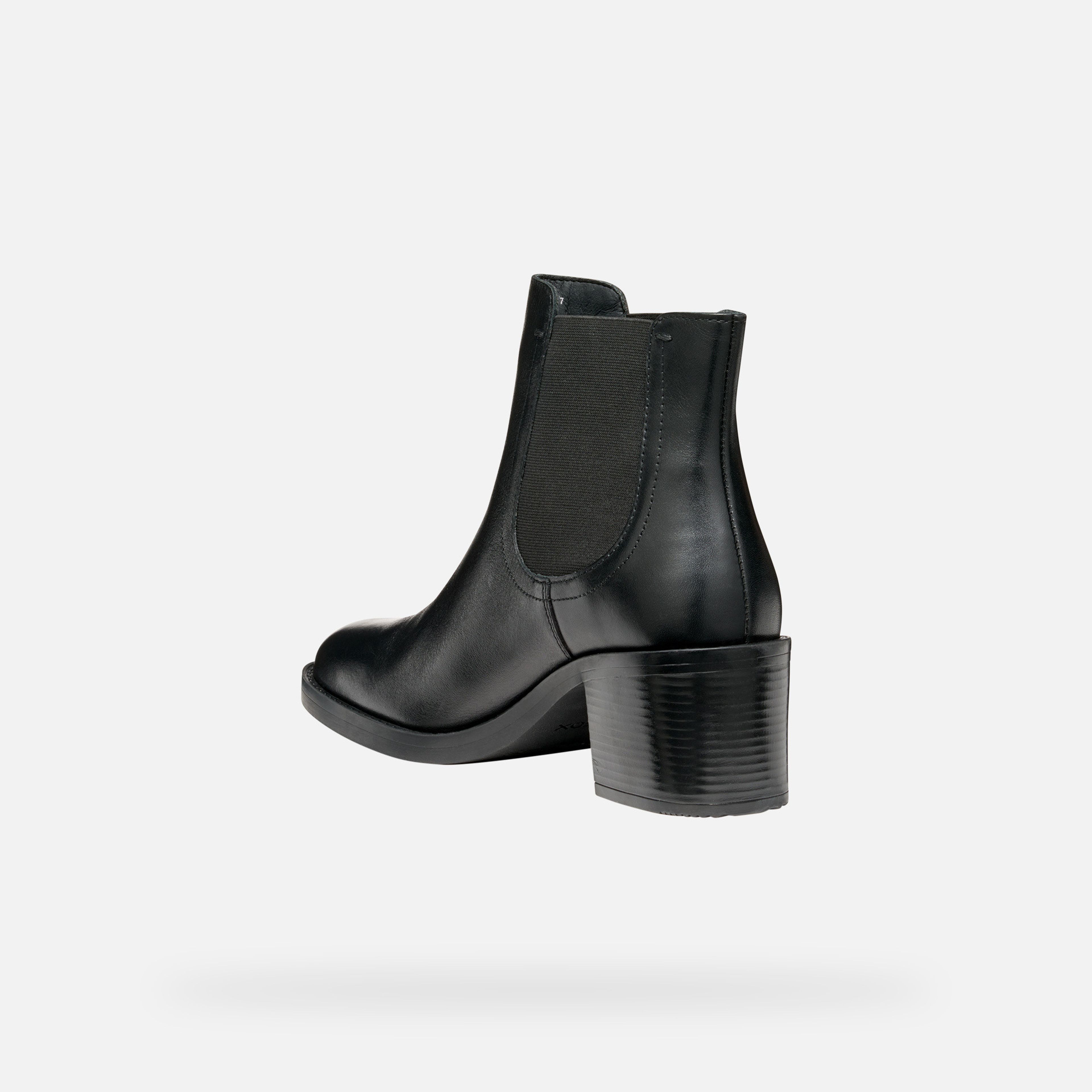Černá dámská kotníková obuv Geox Serilda 60 - 005