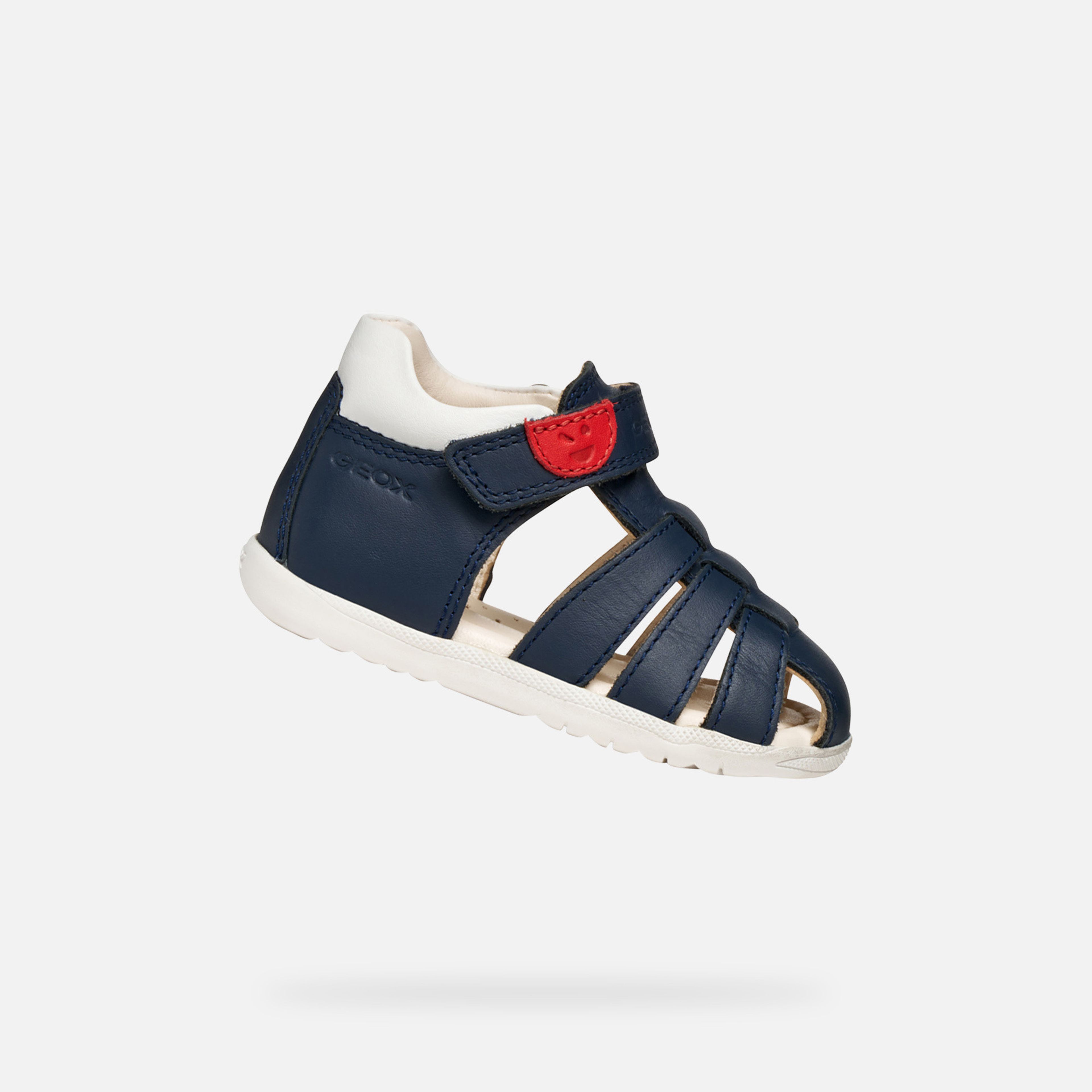 Chlapčenské prvé kroky Geox Macchia Dark Blue