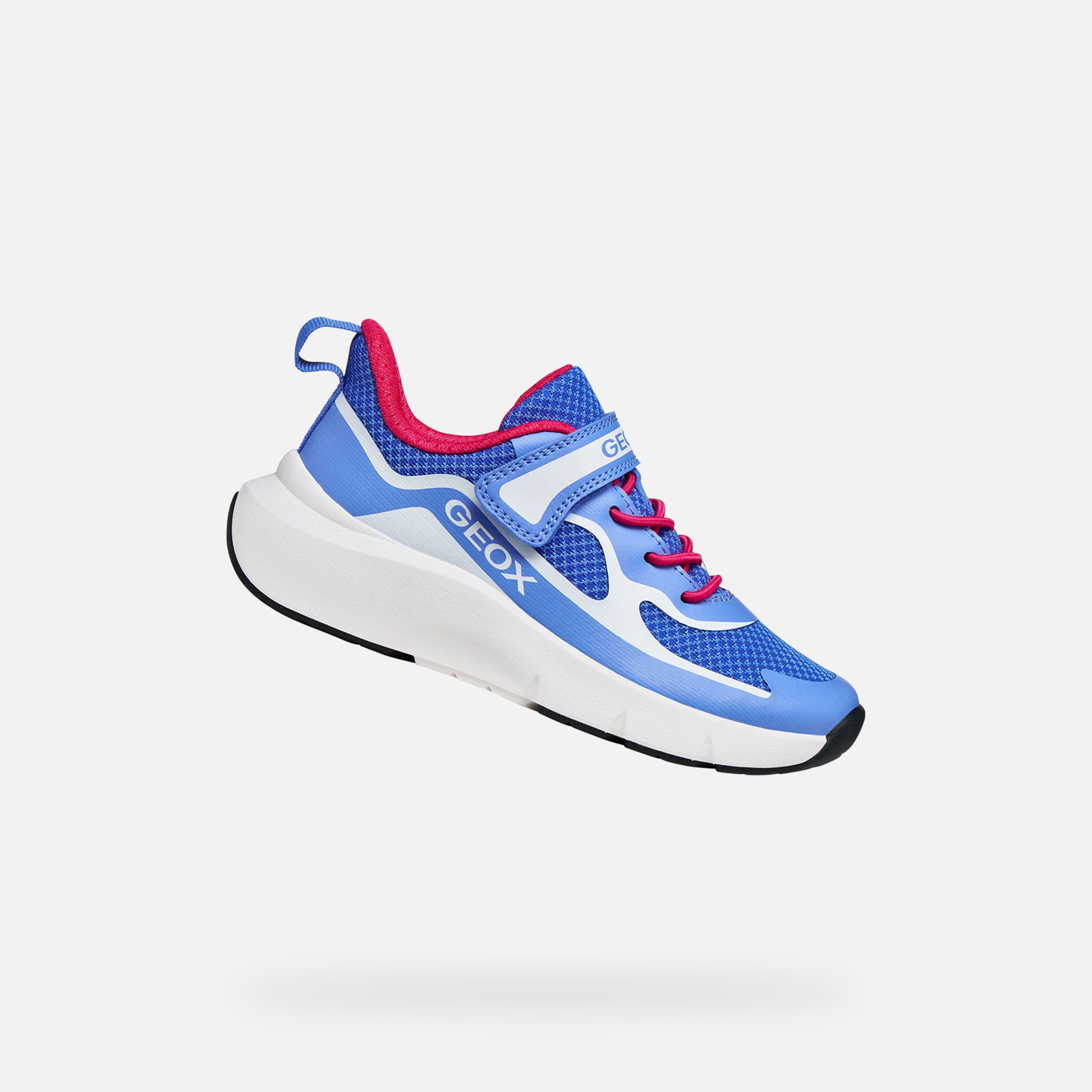 Niebieskie dziewczęce tenisówki Geox Pro-Ran