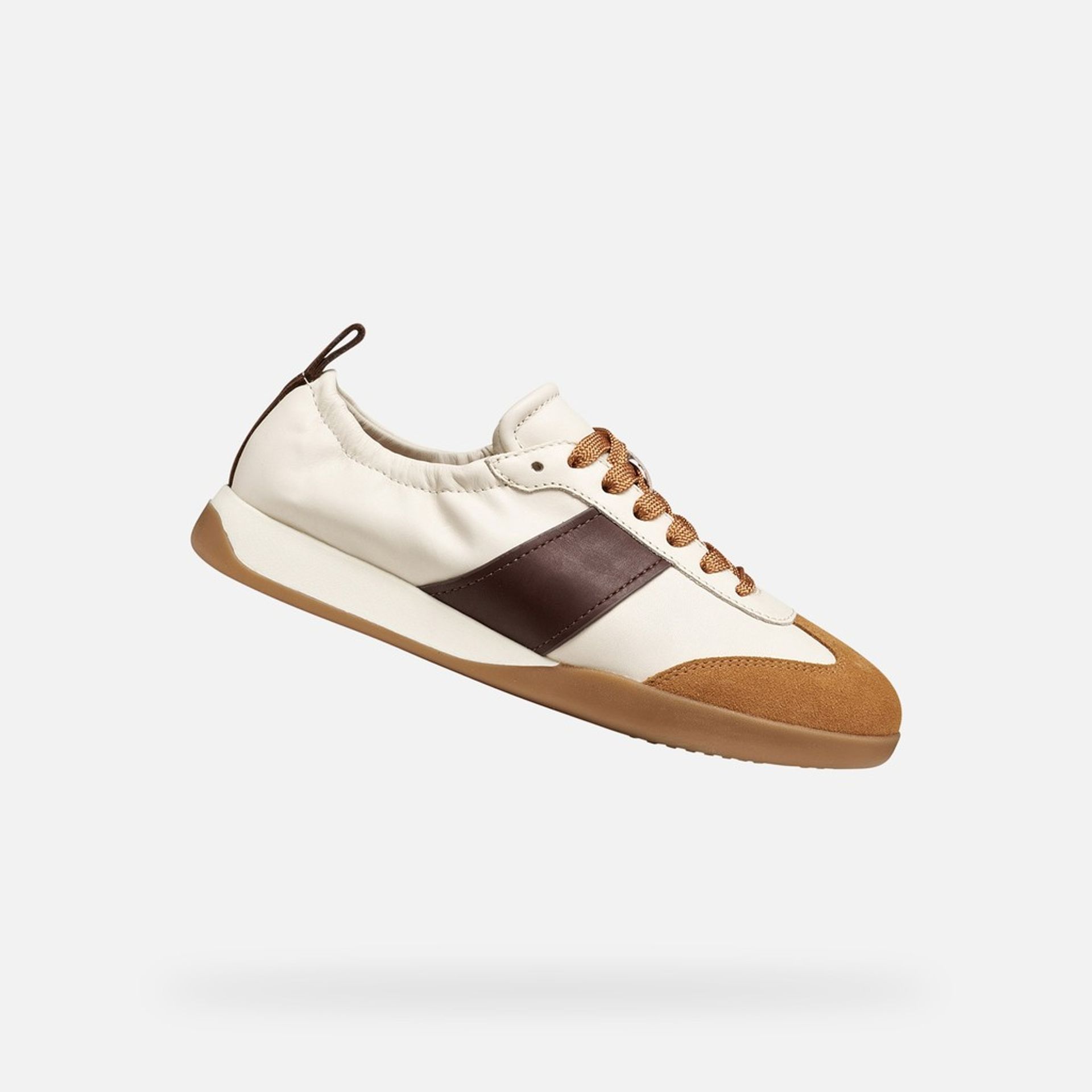 Krémové dámské tenisky Geox Maryemy - 001