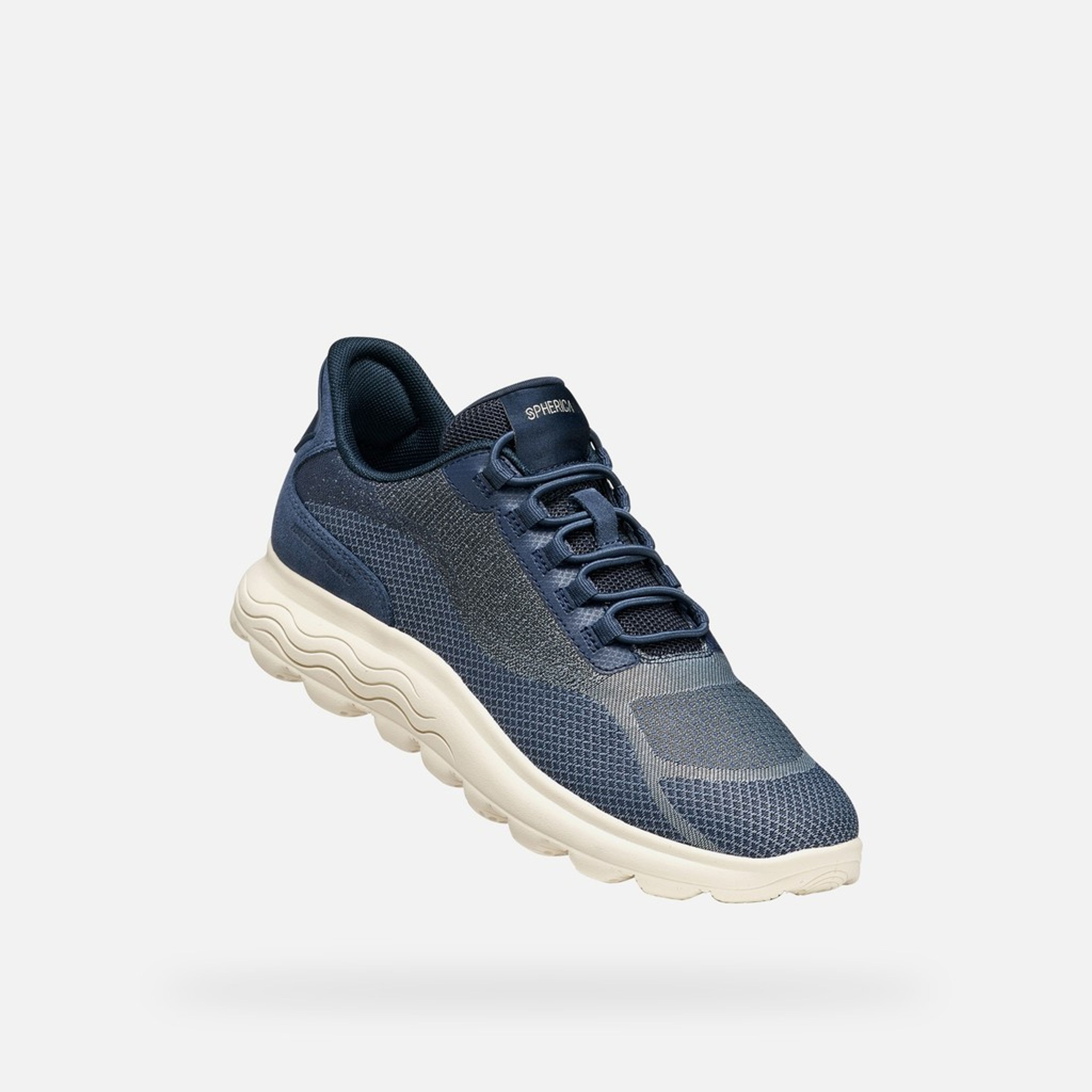 Sneakers albastru închis pentru femei Geox Spherica Plus WR - 003