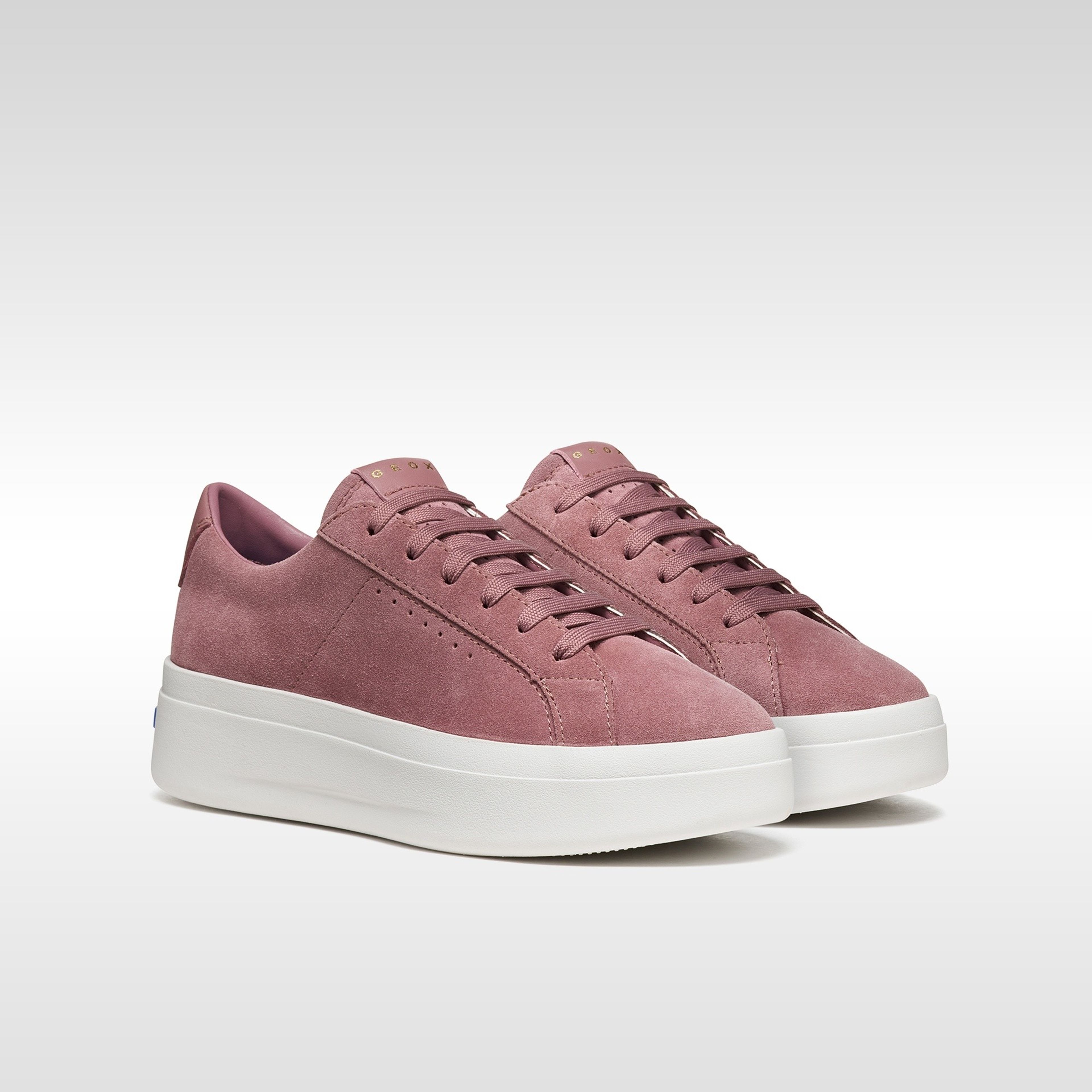 Starorůžové dámské tenisky Geox GXCP-03 - 008