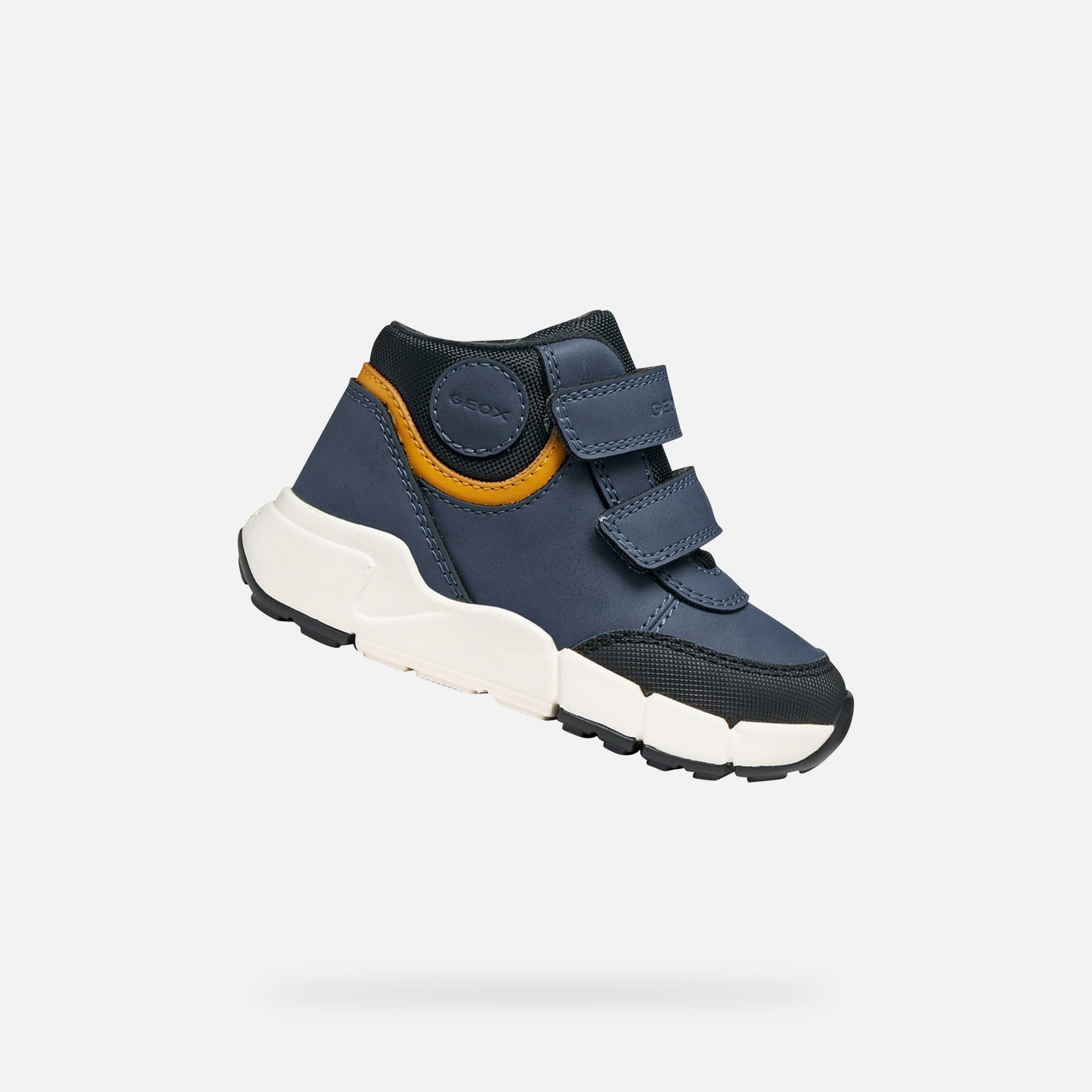 Modrá chlapčenská členková obuv Geox Flexyper Mini - 001