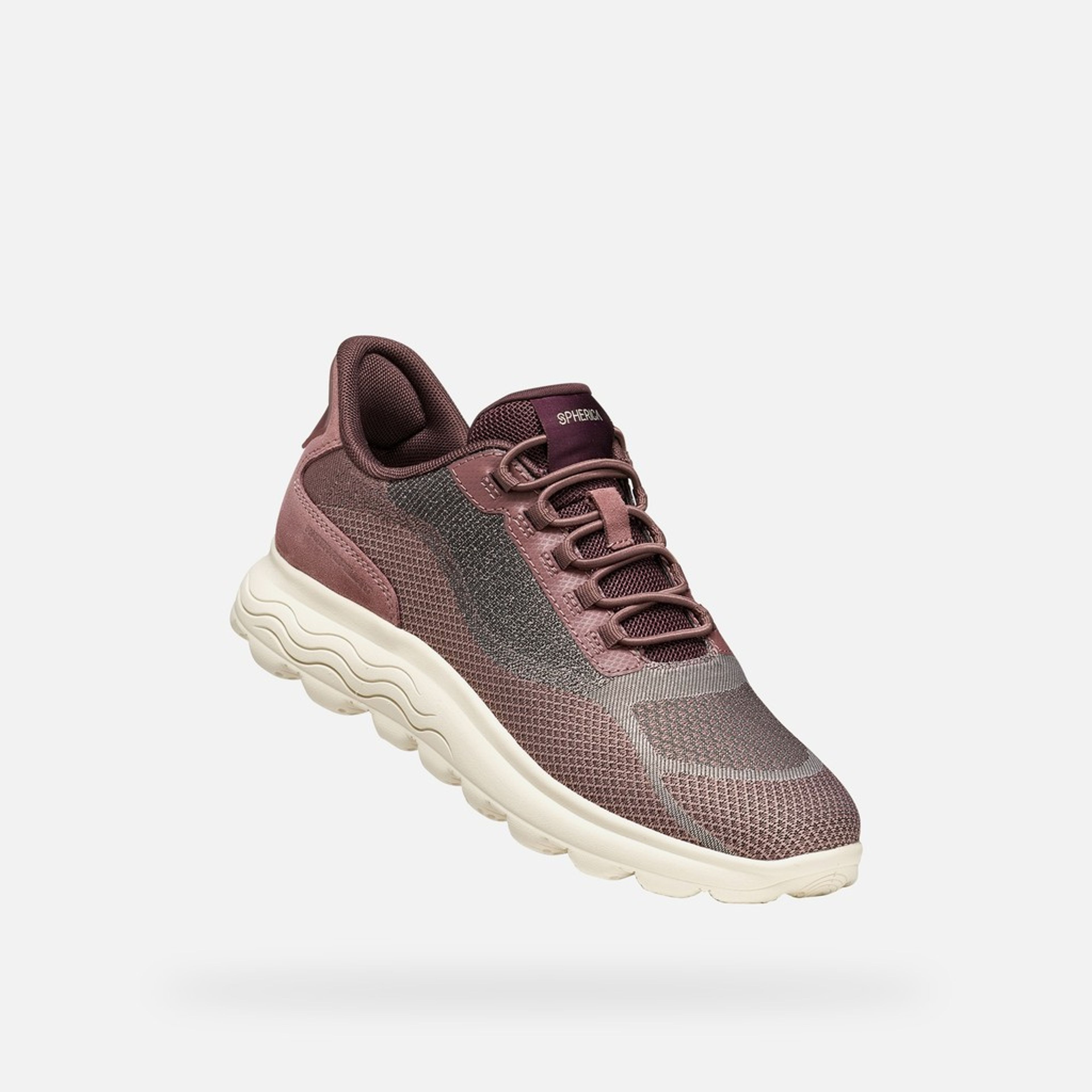 Sneakers roz vechi pentru femei Geox Spherica Plus WR - 005
