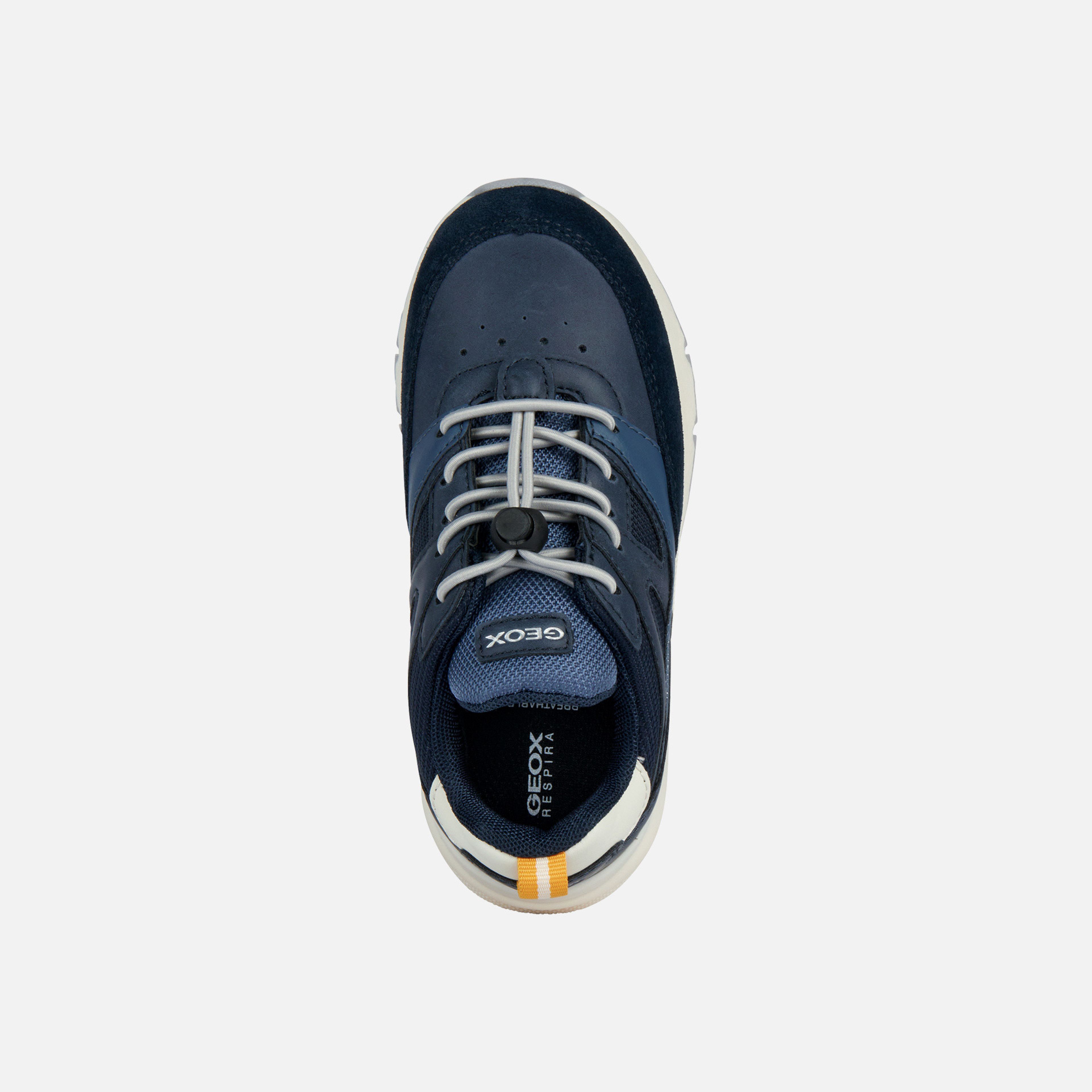 Ciemnoniebieskie chłopięce trampki Geox Rooner B ABX - 006