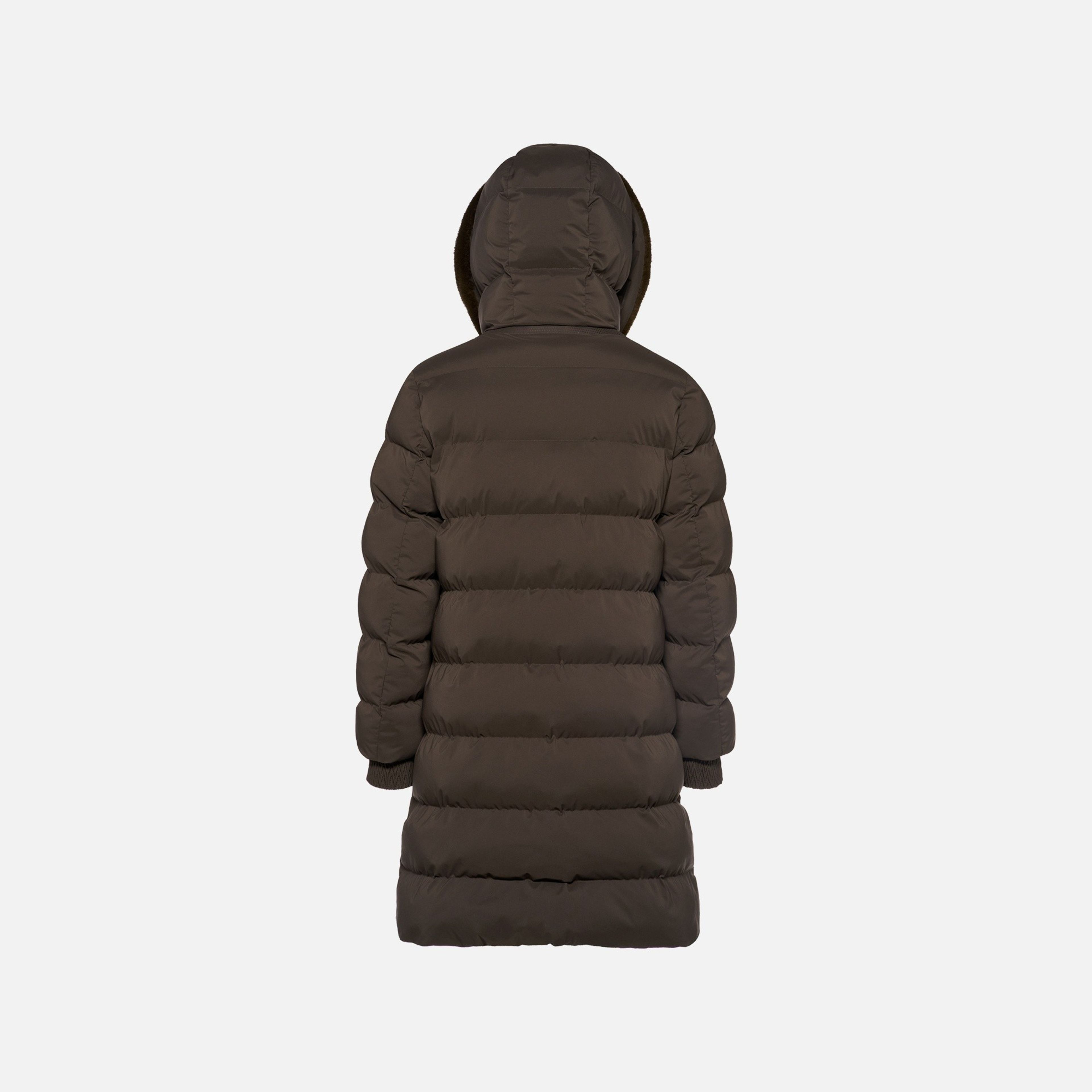 Tmavě hnědá dámská bunda Geox Vilde - 008