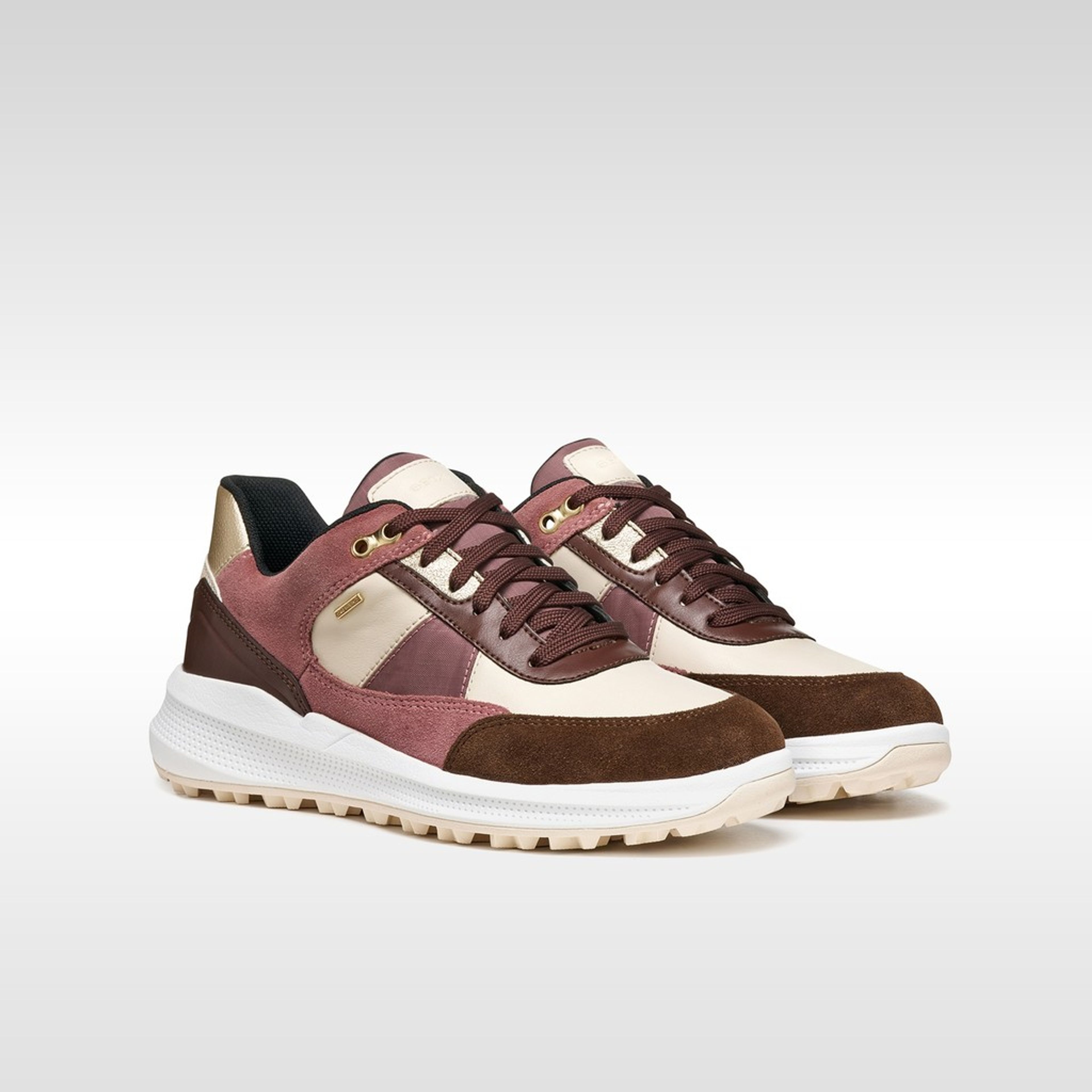 Sneakers bej pentru femei Geox PG1X B ABX - 009