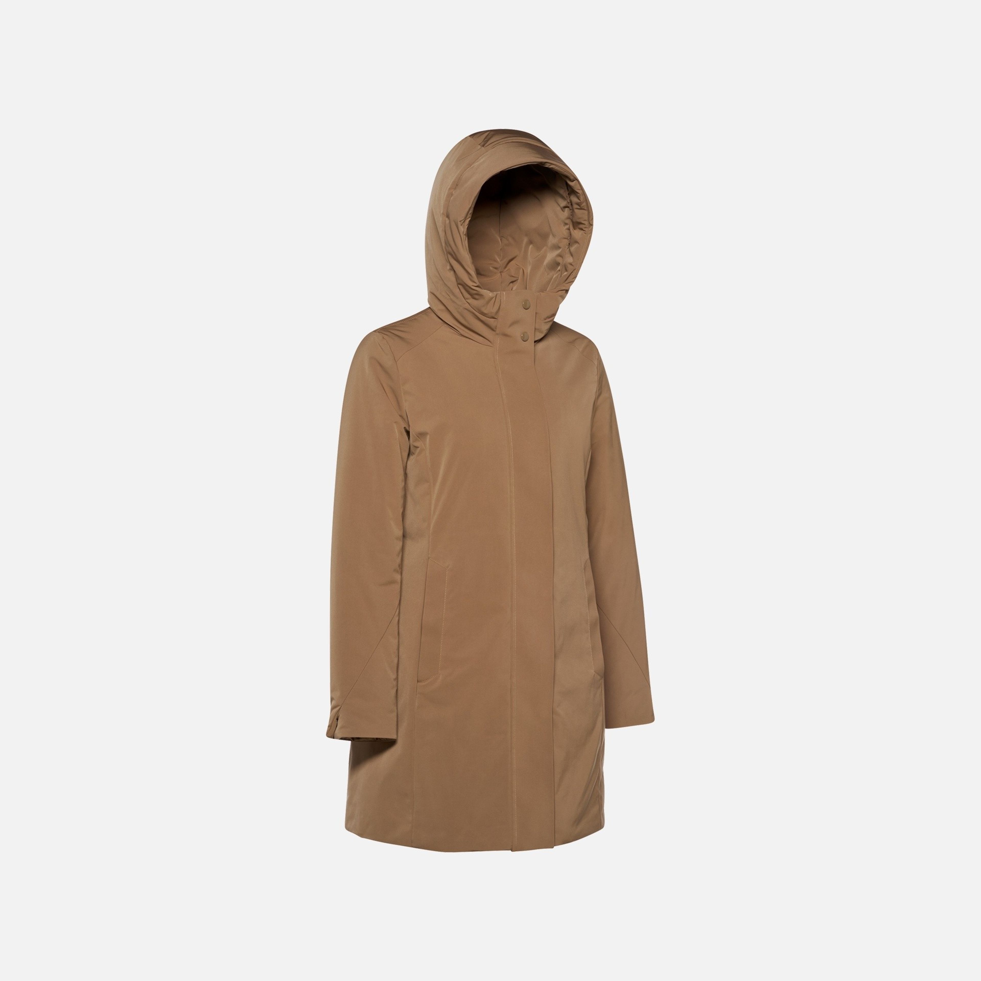 Hnedá dámska bunda Geox Spherica - 006