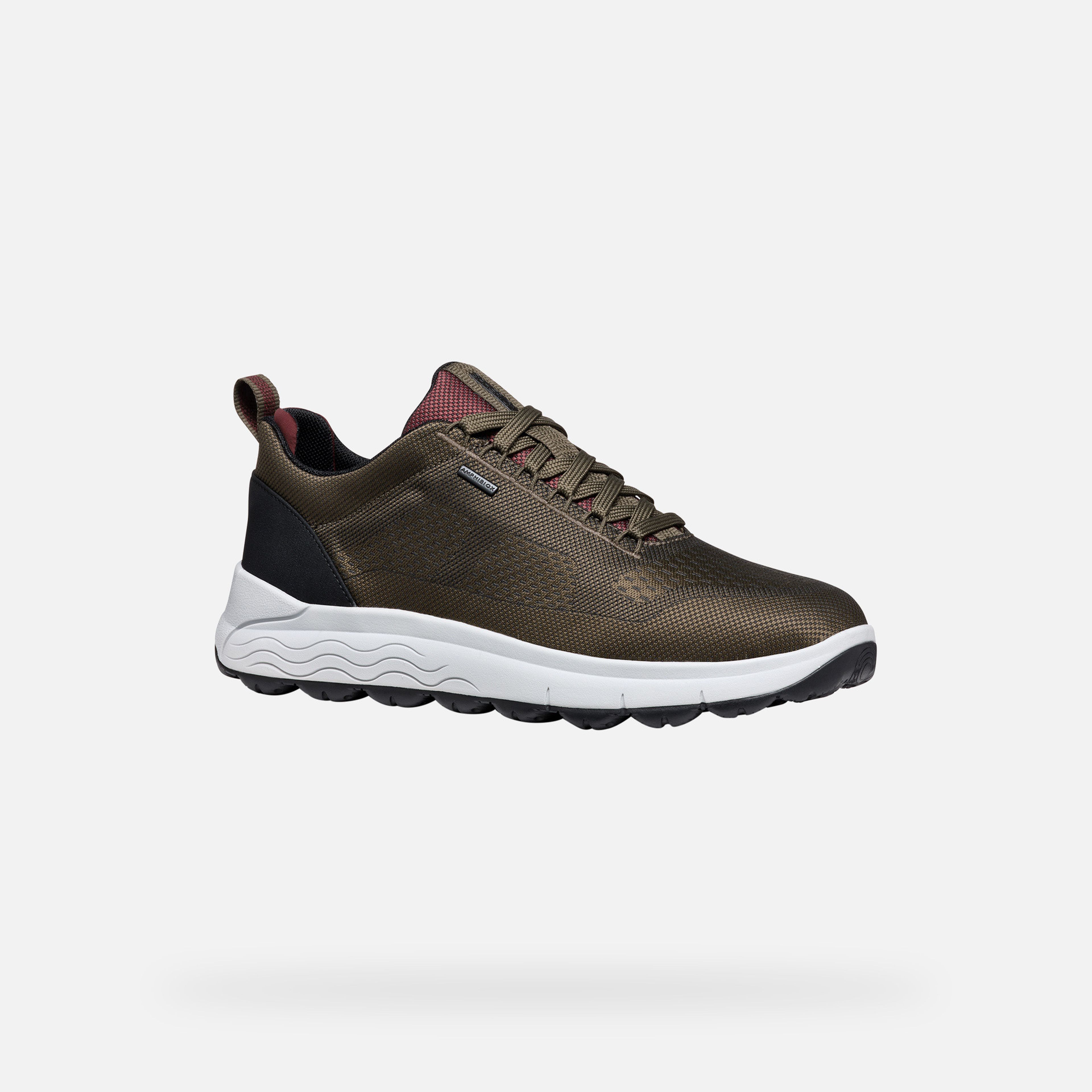 Khaki pánské tenisky Geox Spherica 4x4 B ABX - 004