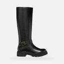 Cizme negre pentru femei Geox Iridea-Negru - 001
