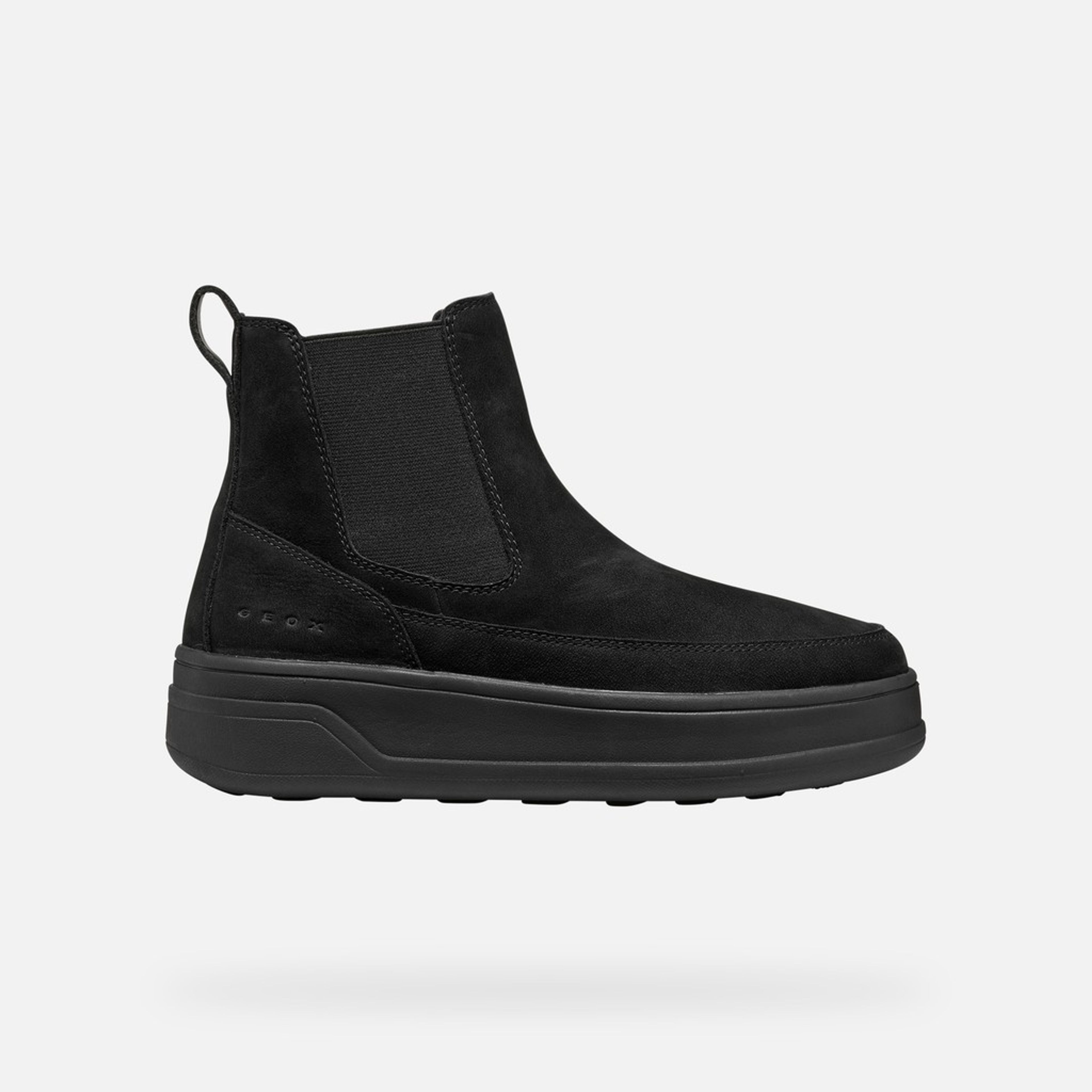 Černá dámská kotníková obuv Geox Spherica Ecub-2 - 002