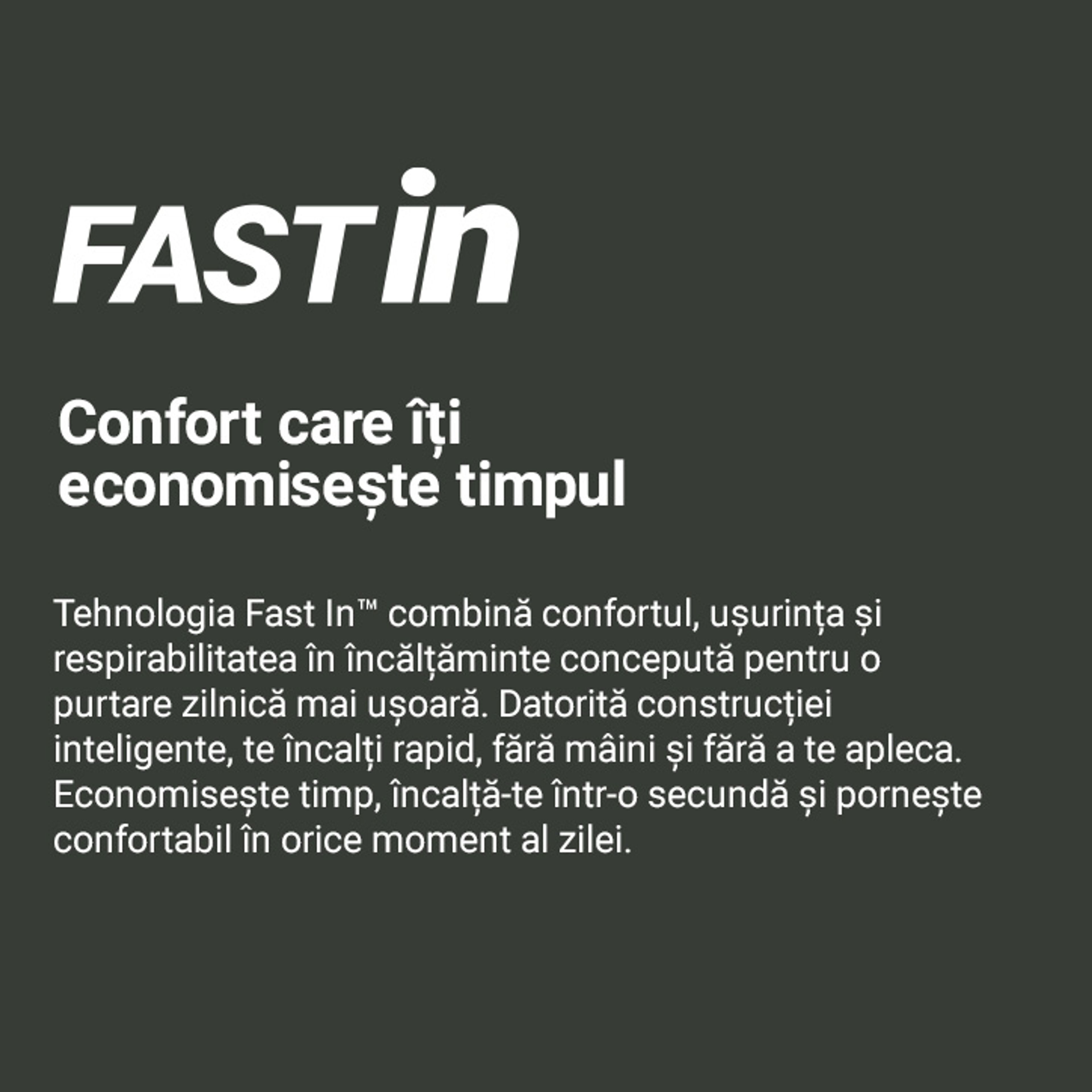 Lejeritate și respirabilitate la fiecare pas