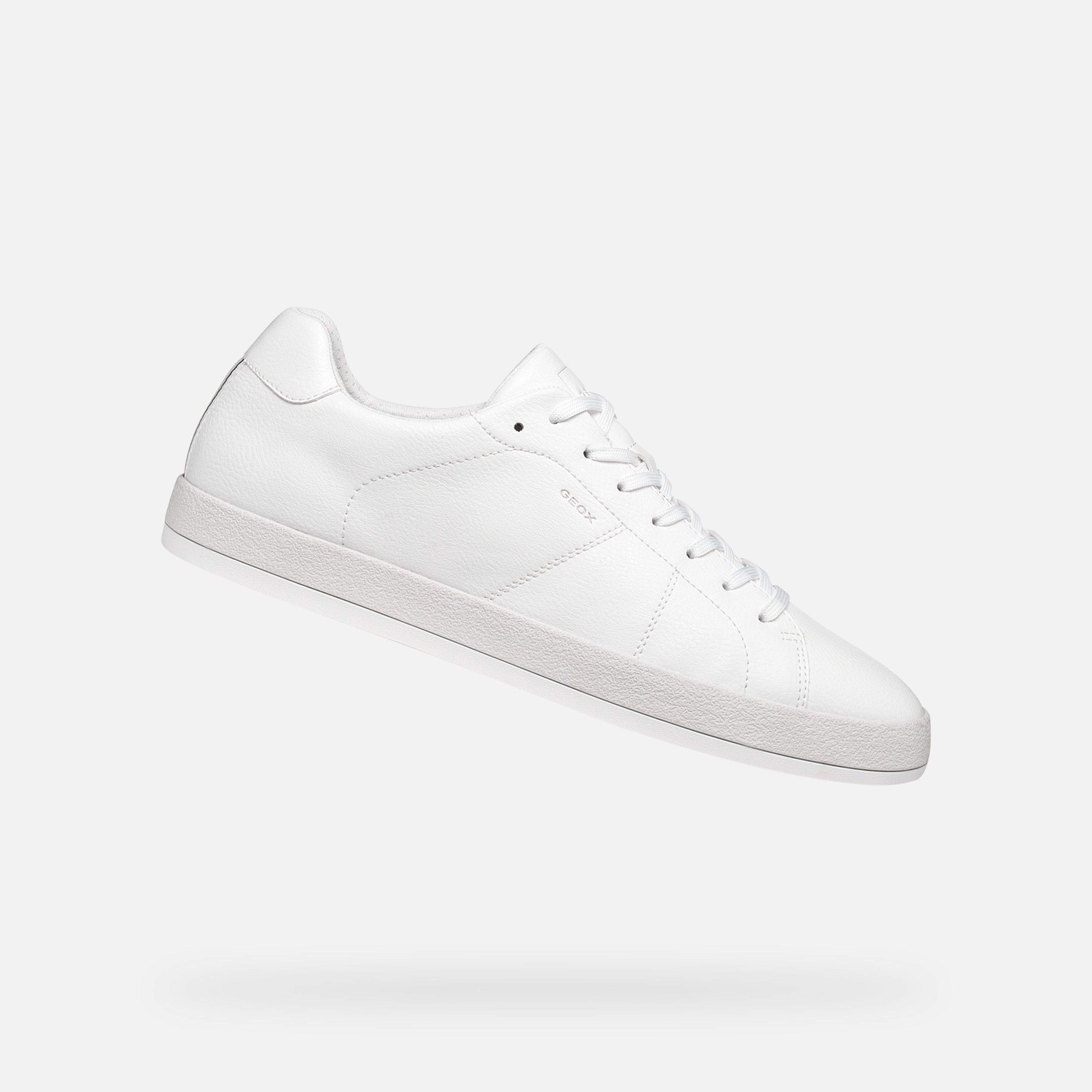 Bílé pánské tenisky Geox Serifos
