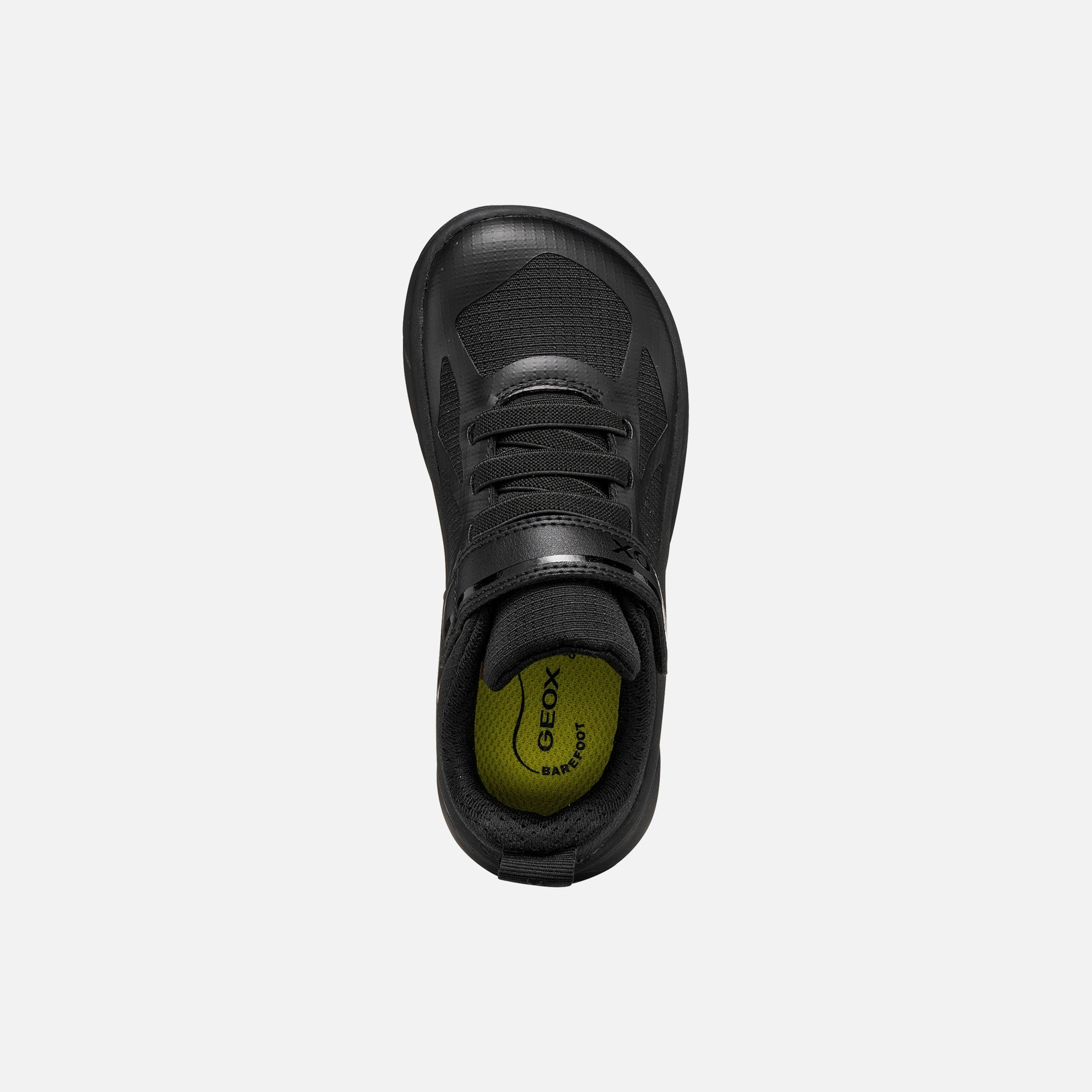 Czarne chłopięce sneakersy barefoot Geox Foot-run - 006