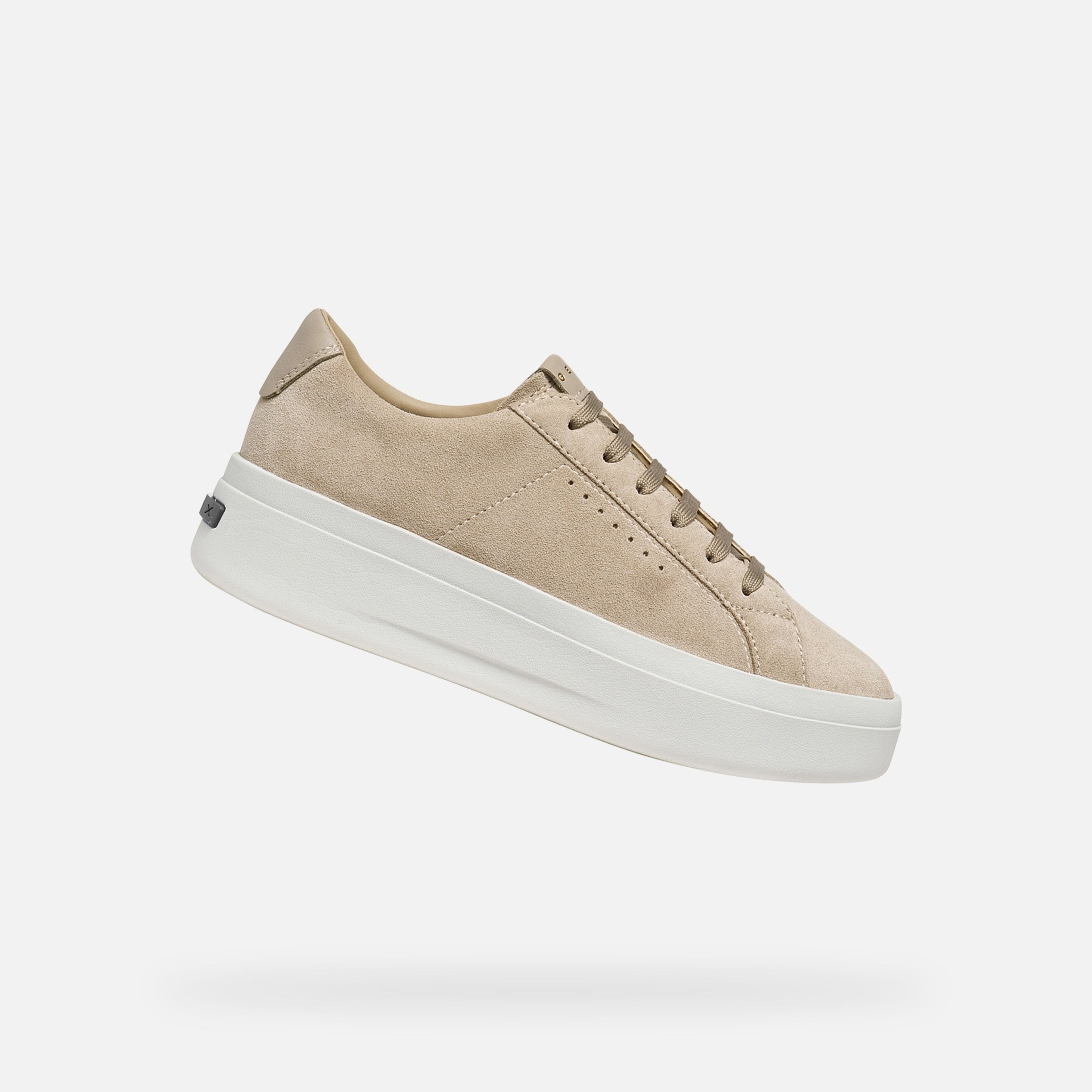 Béžové dámské tenisky Geox GXCP-03 - 001