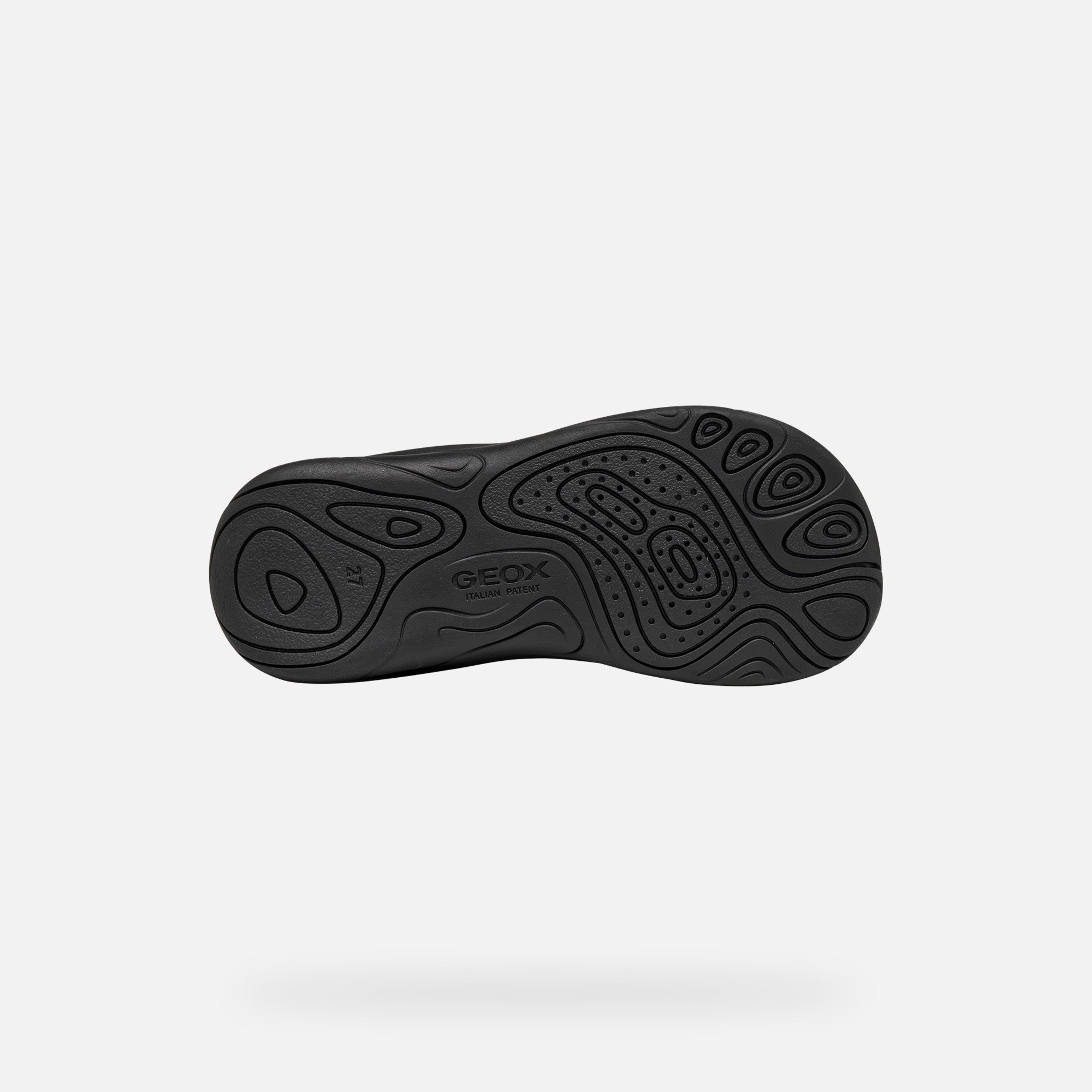 Czarne chłopięce sneakersy barefoot Geox Foot-run - 007