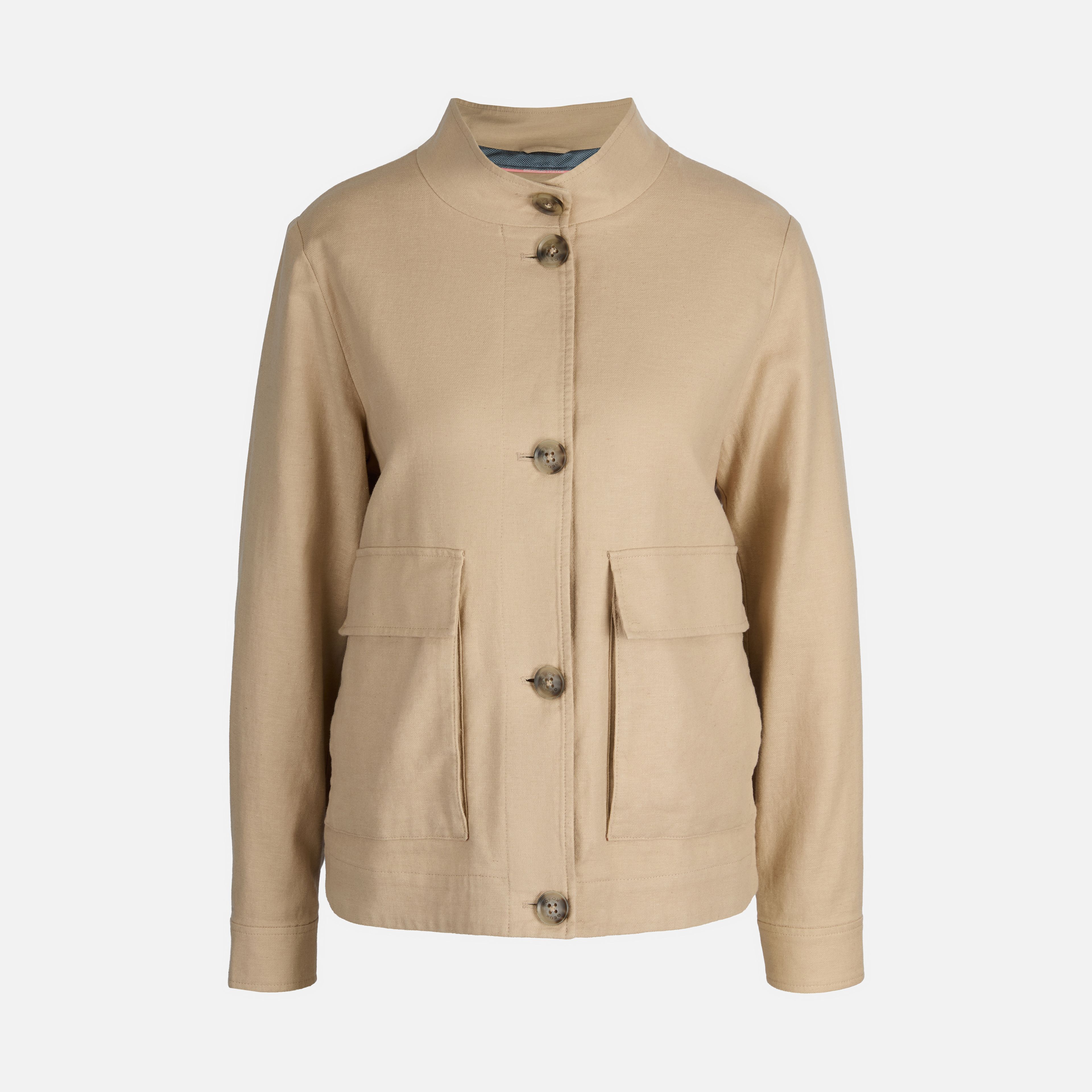 Béžová dámska bunda Geox Maddalusia