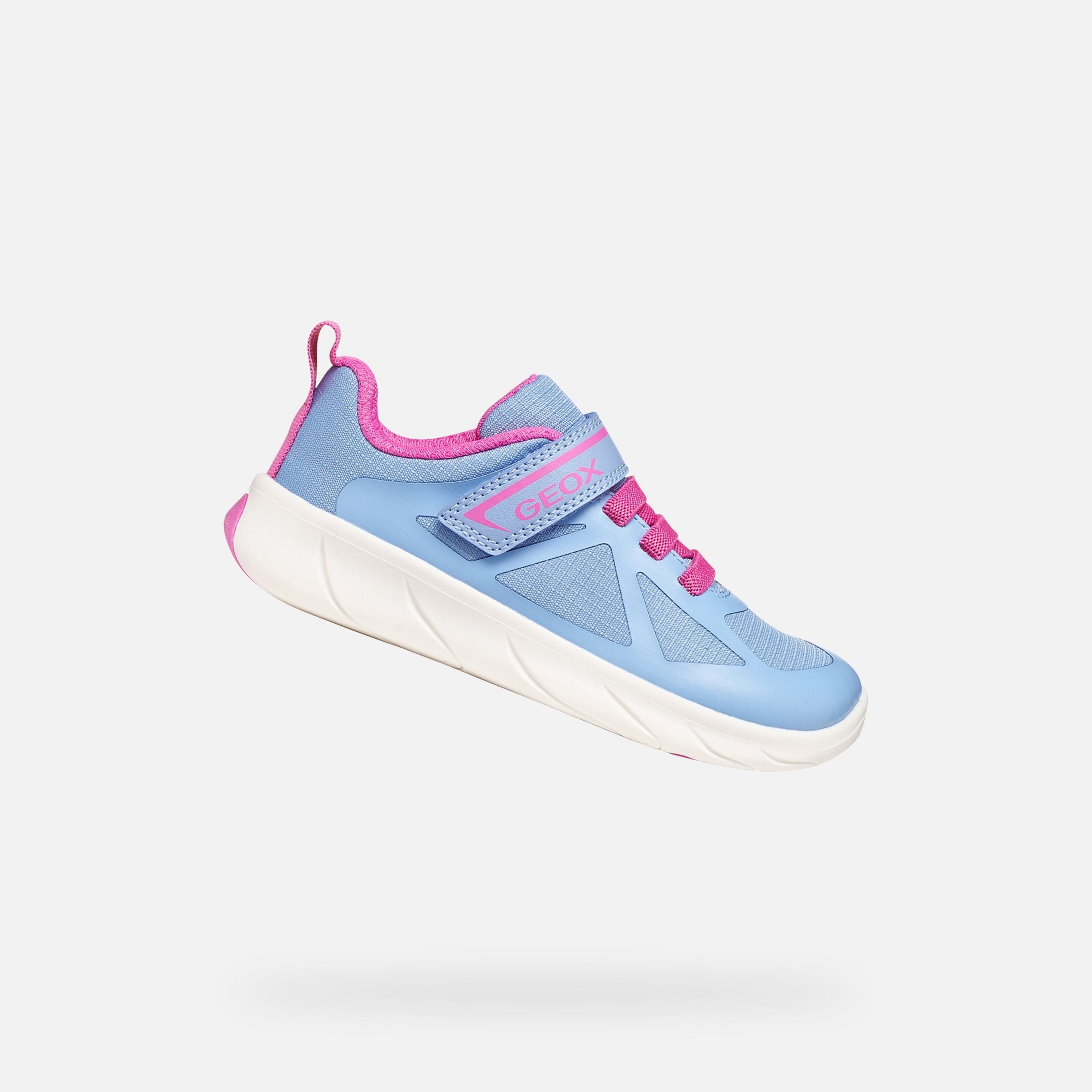 Svetlomodré dievčenské tenisky Geox Foot-run - 001