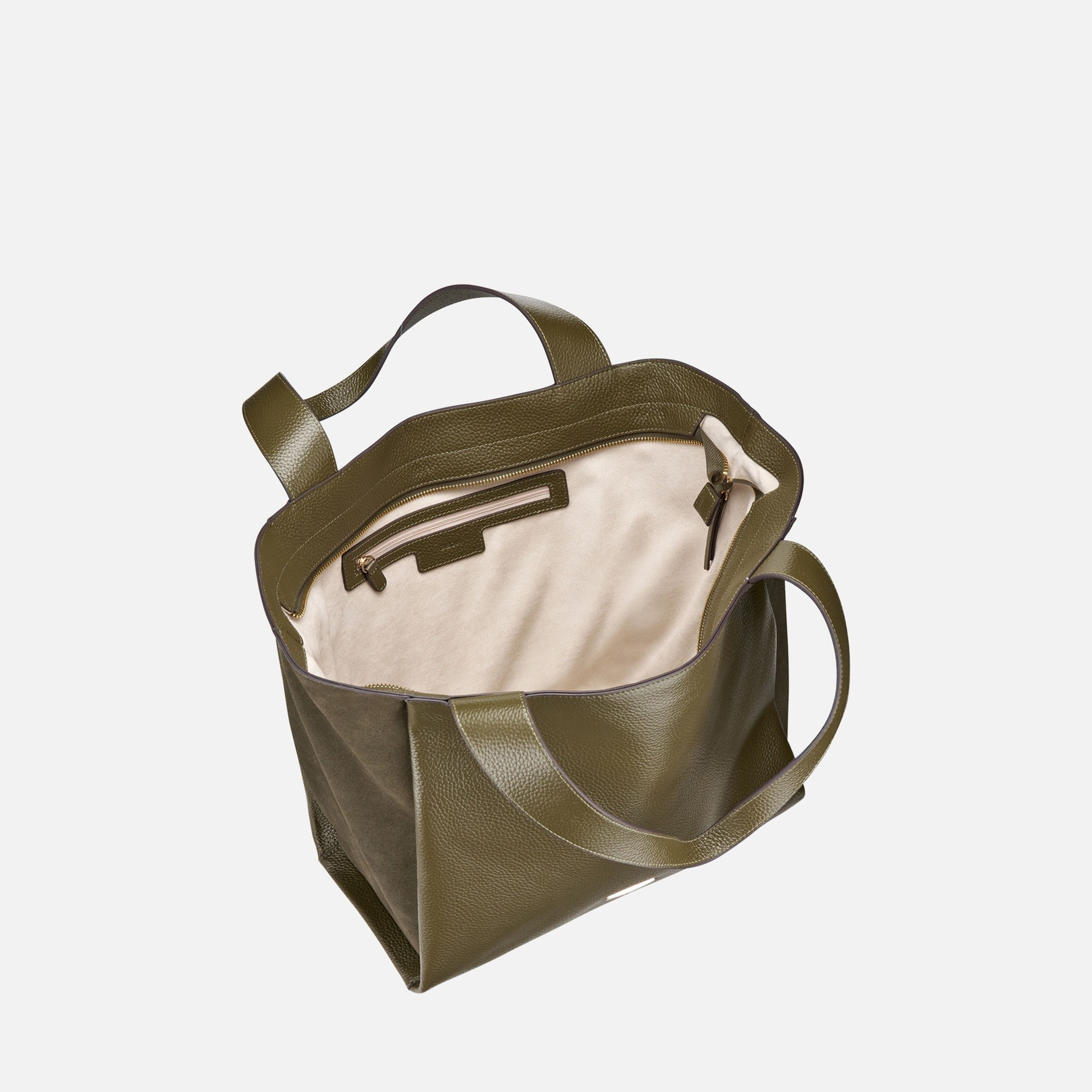 Khaki dámská kabelka Geox Lilianor - 004