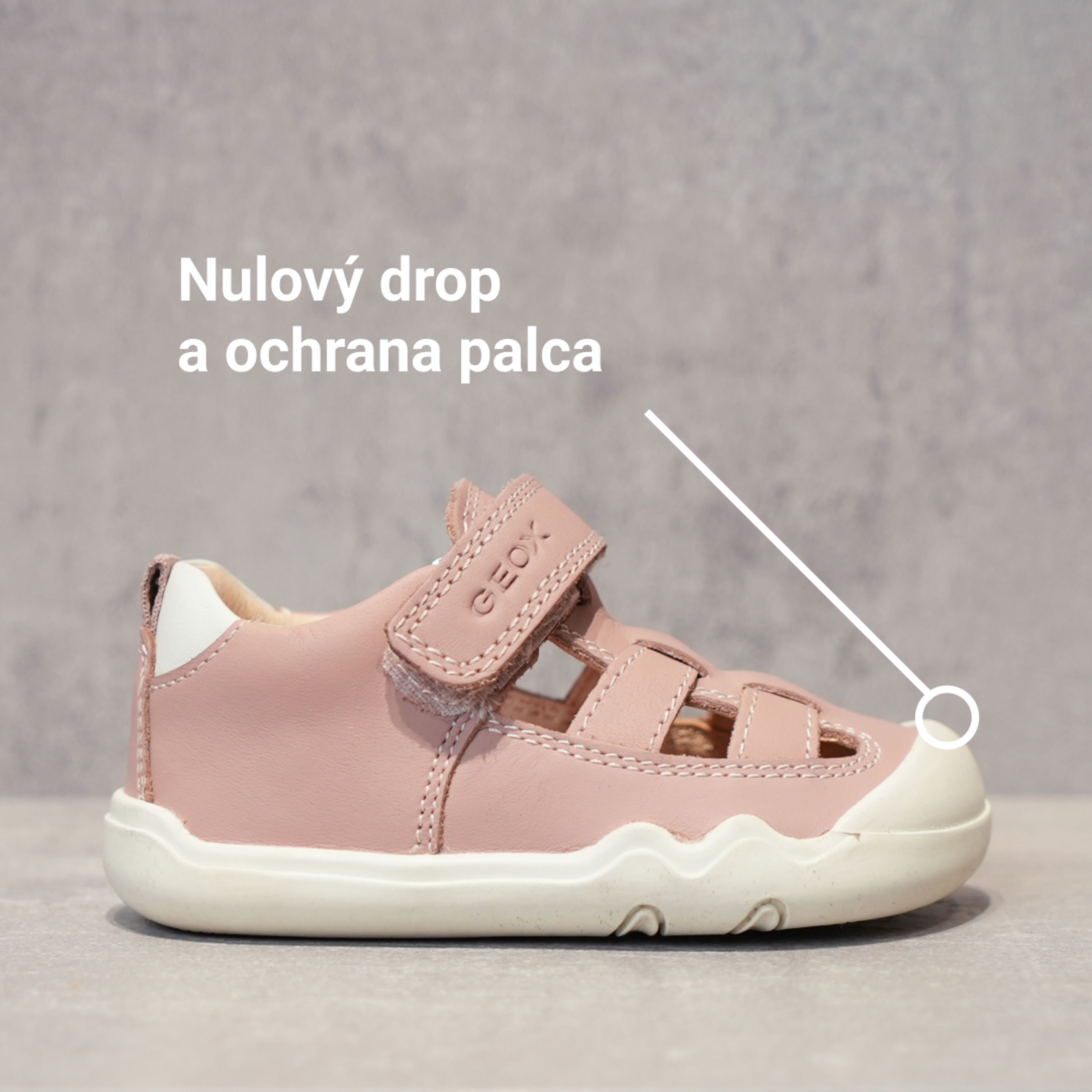 Prirodzený krok a ochrana prstov
