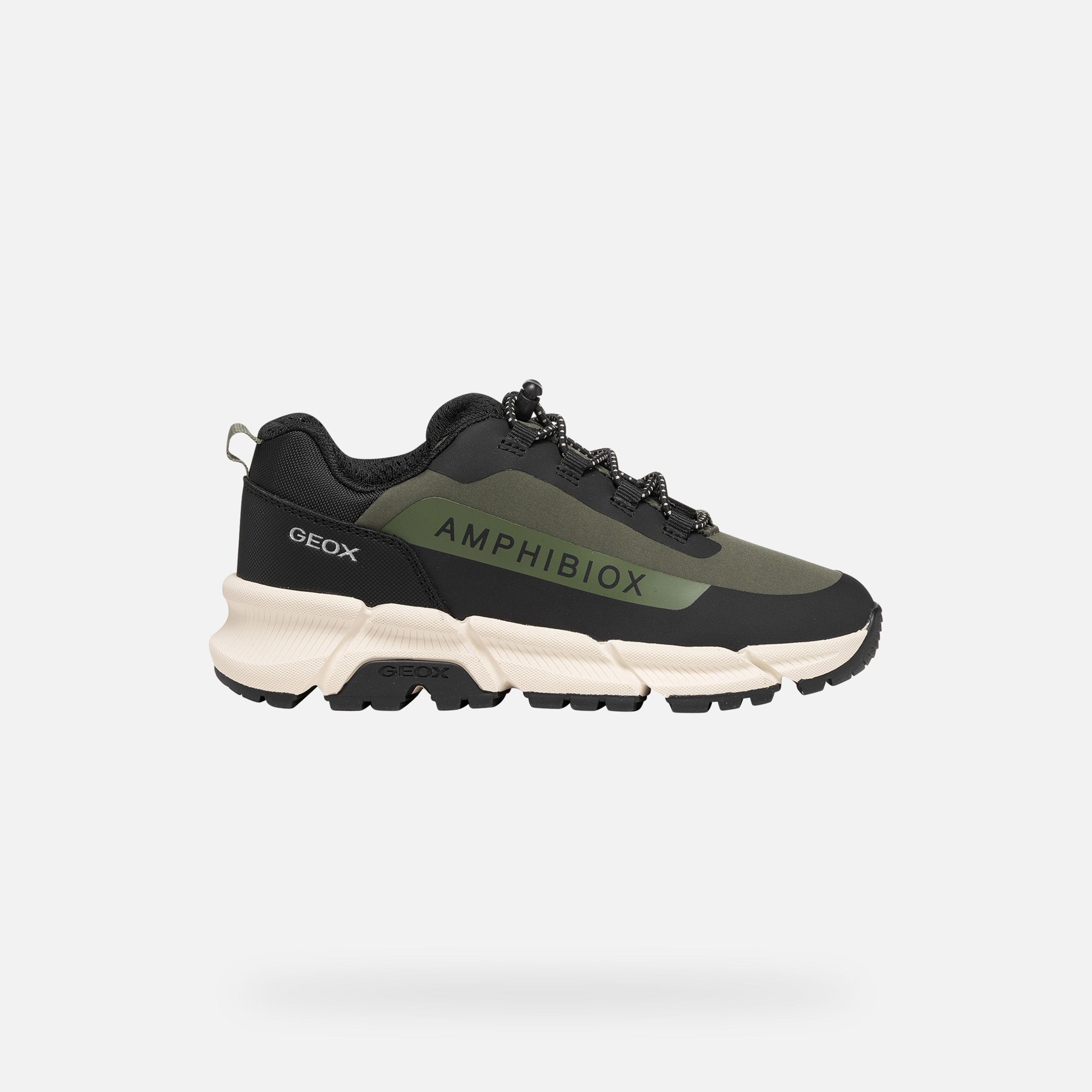 Khaki chlapecká obuv pro první kroky Geox Flexyper Plus - 002