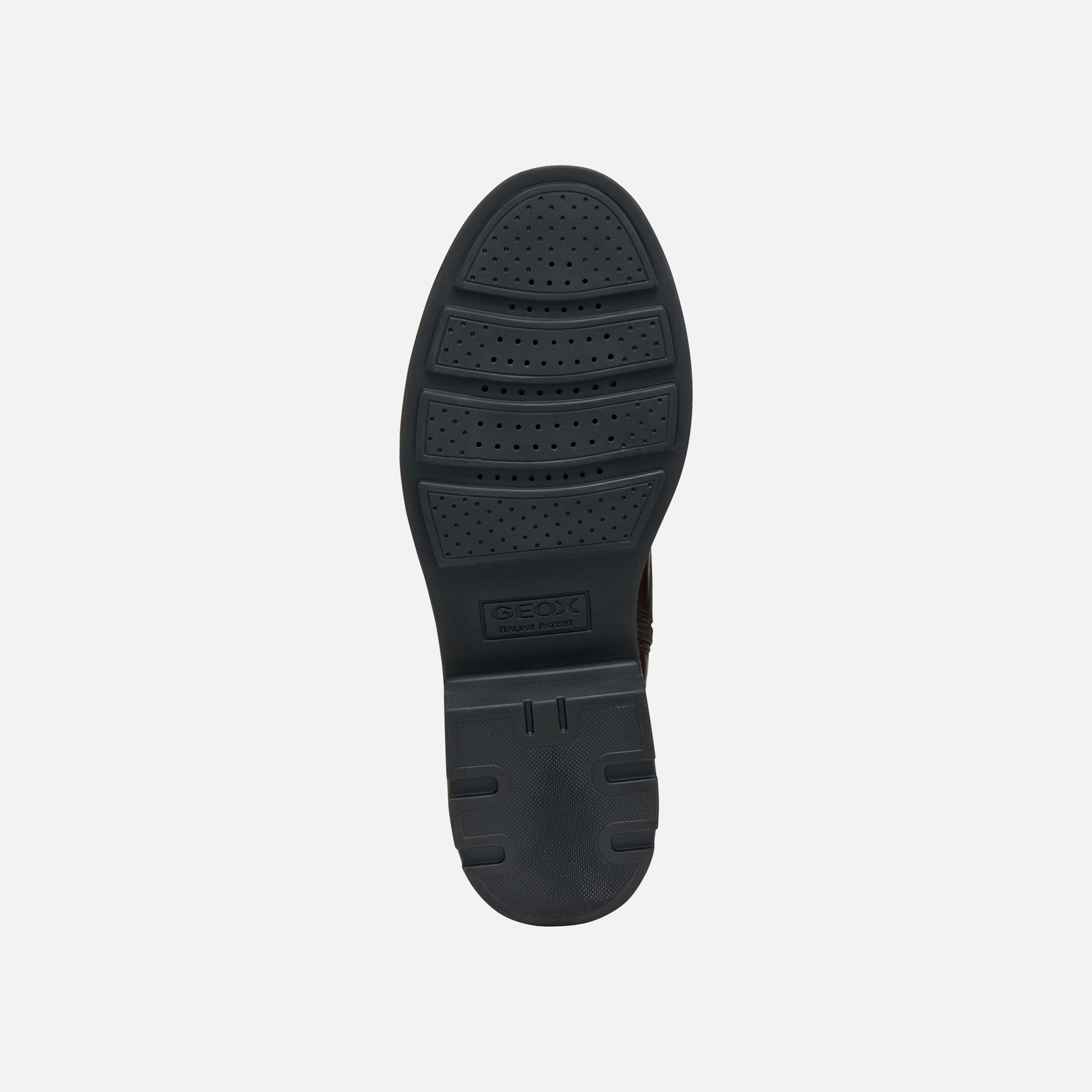 Tmavě hnědá dámská kotníková obuv Geox Swelen - 008