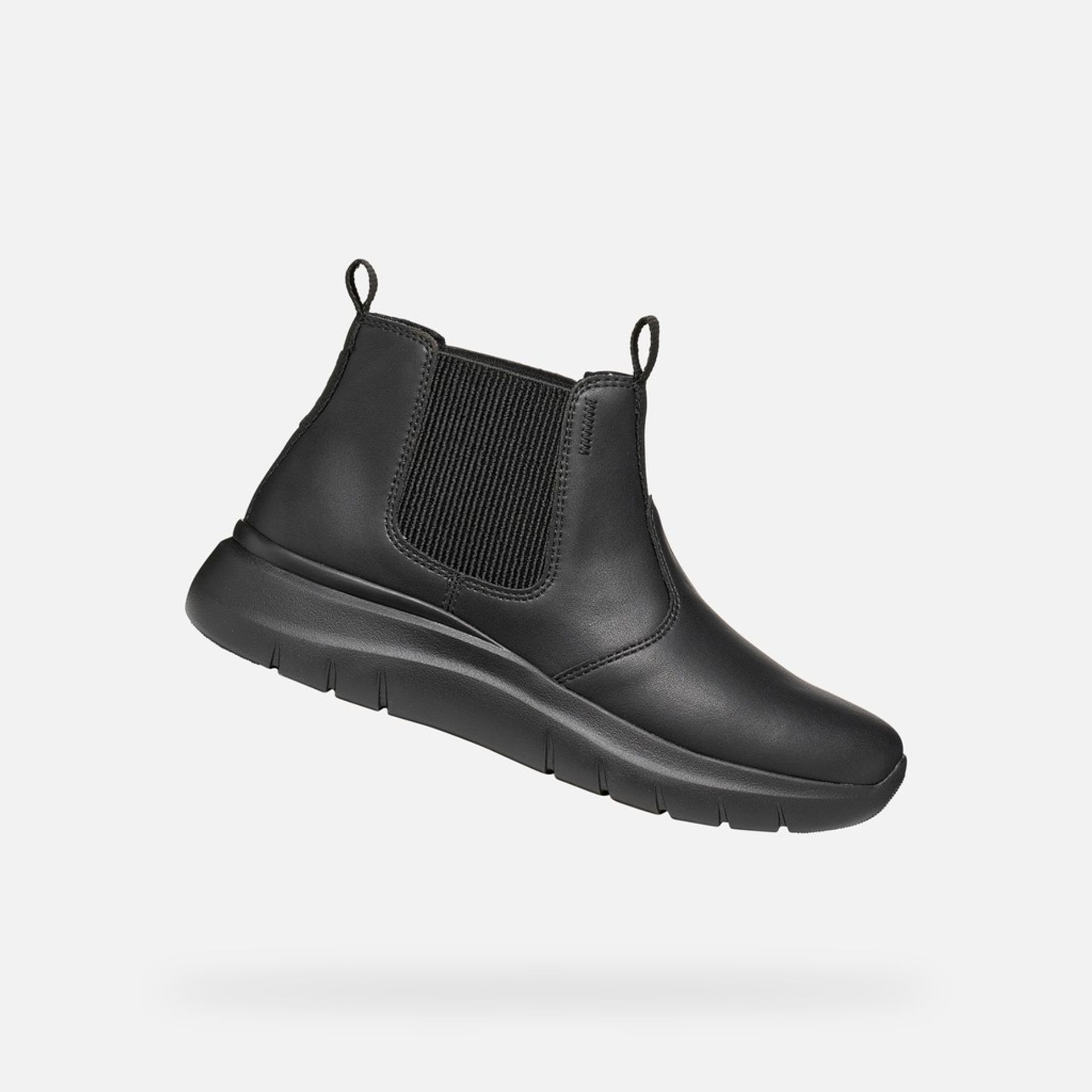 Černá dámská kotníková obuv Geox Plummery - 001