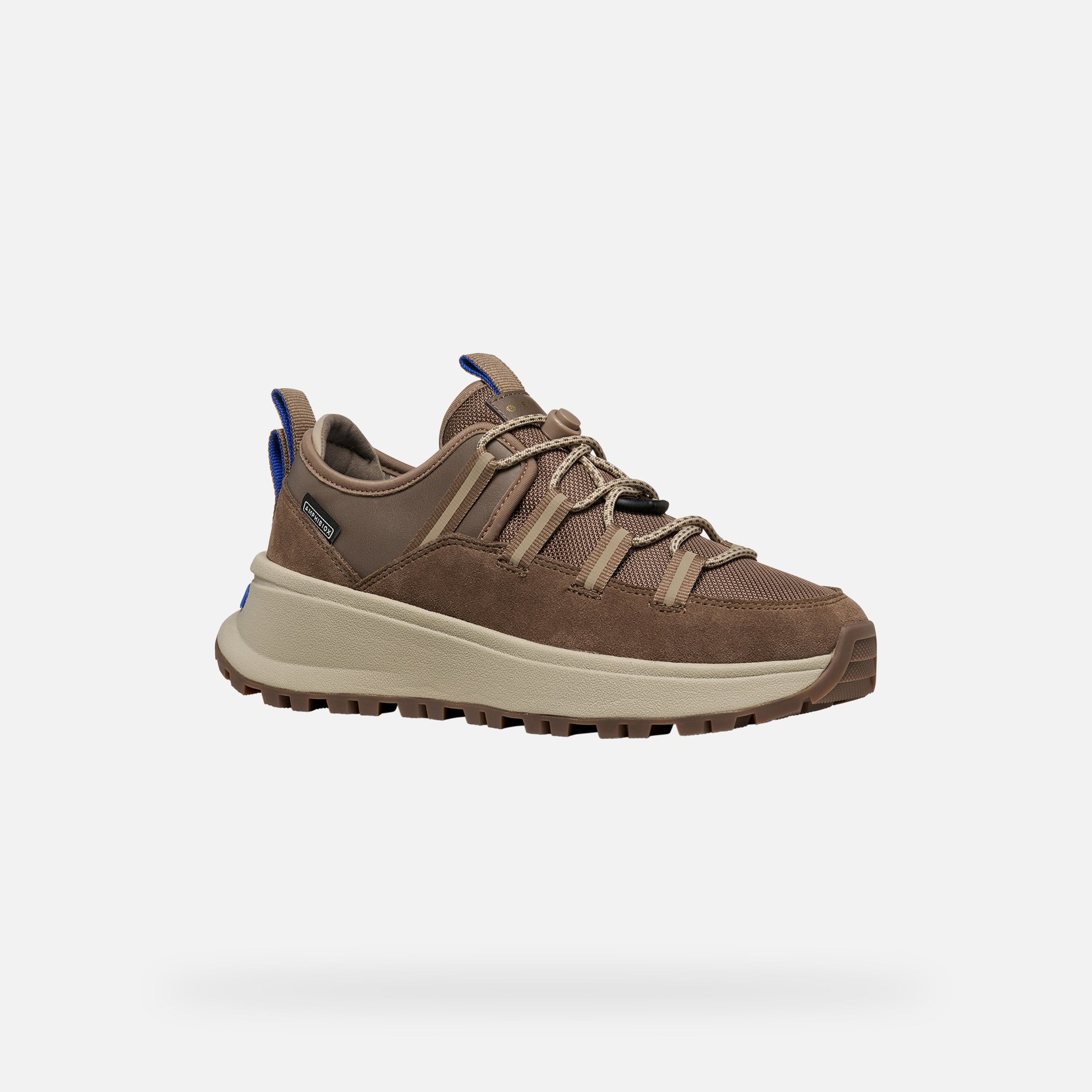 Hnedé dámske tenisky Geox GXRN-03 B ABX - 003