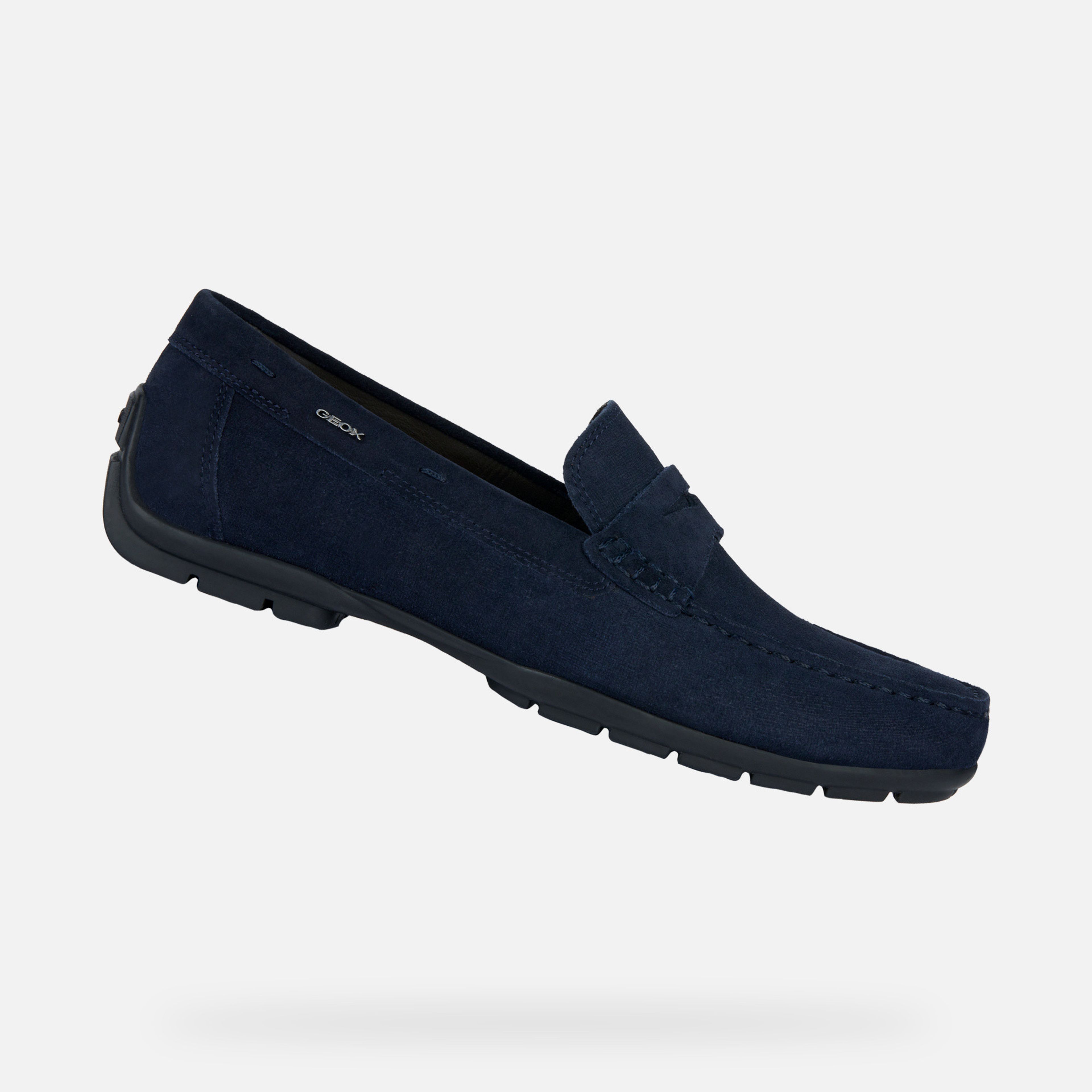 Tmavo modré pánske mokasíny Geox Moner 2Fit