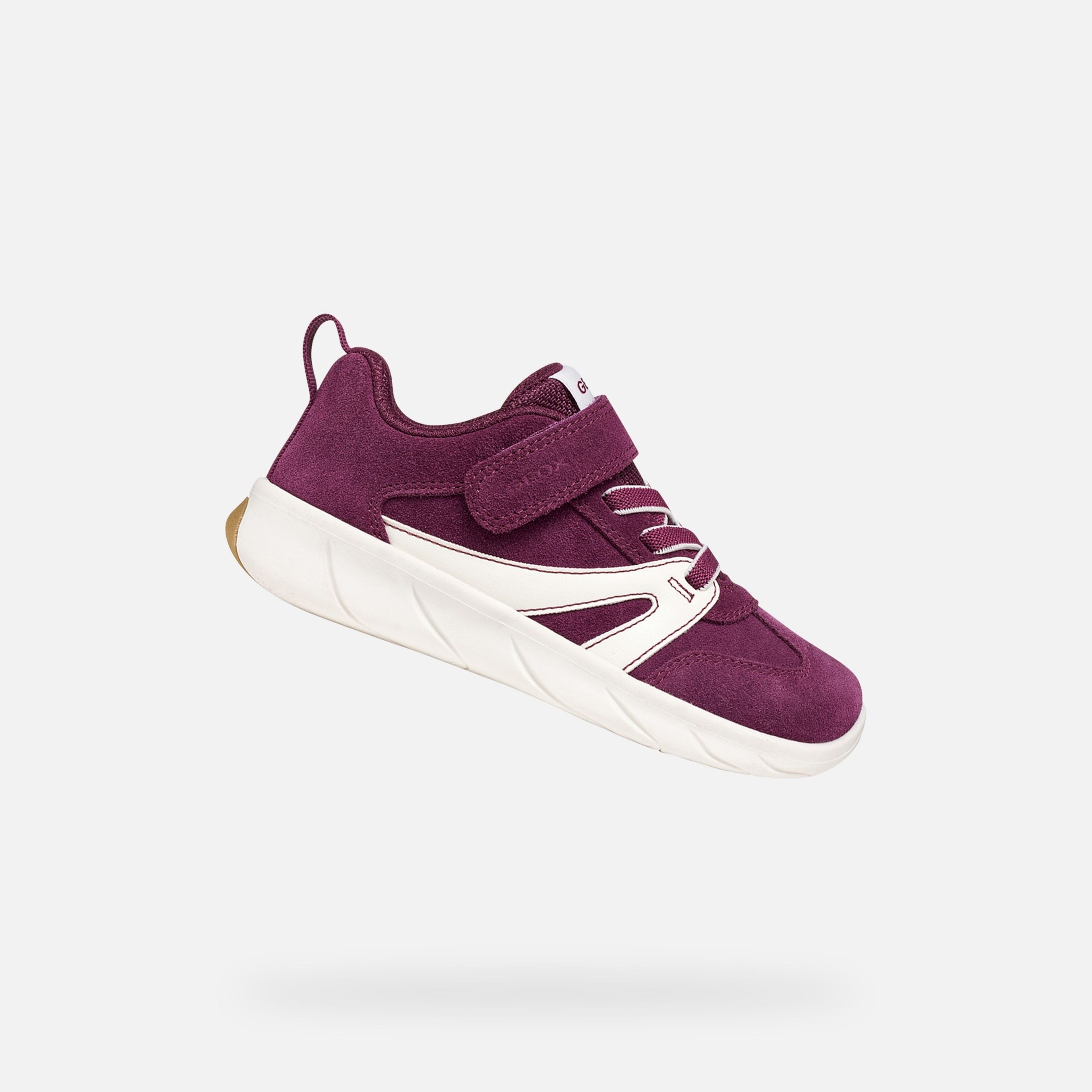 Fialové dievčenské tenisky Geox Foot-run - 001