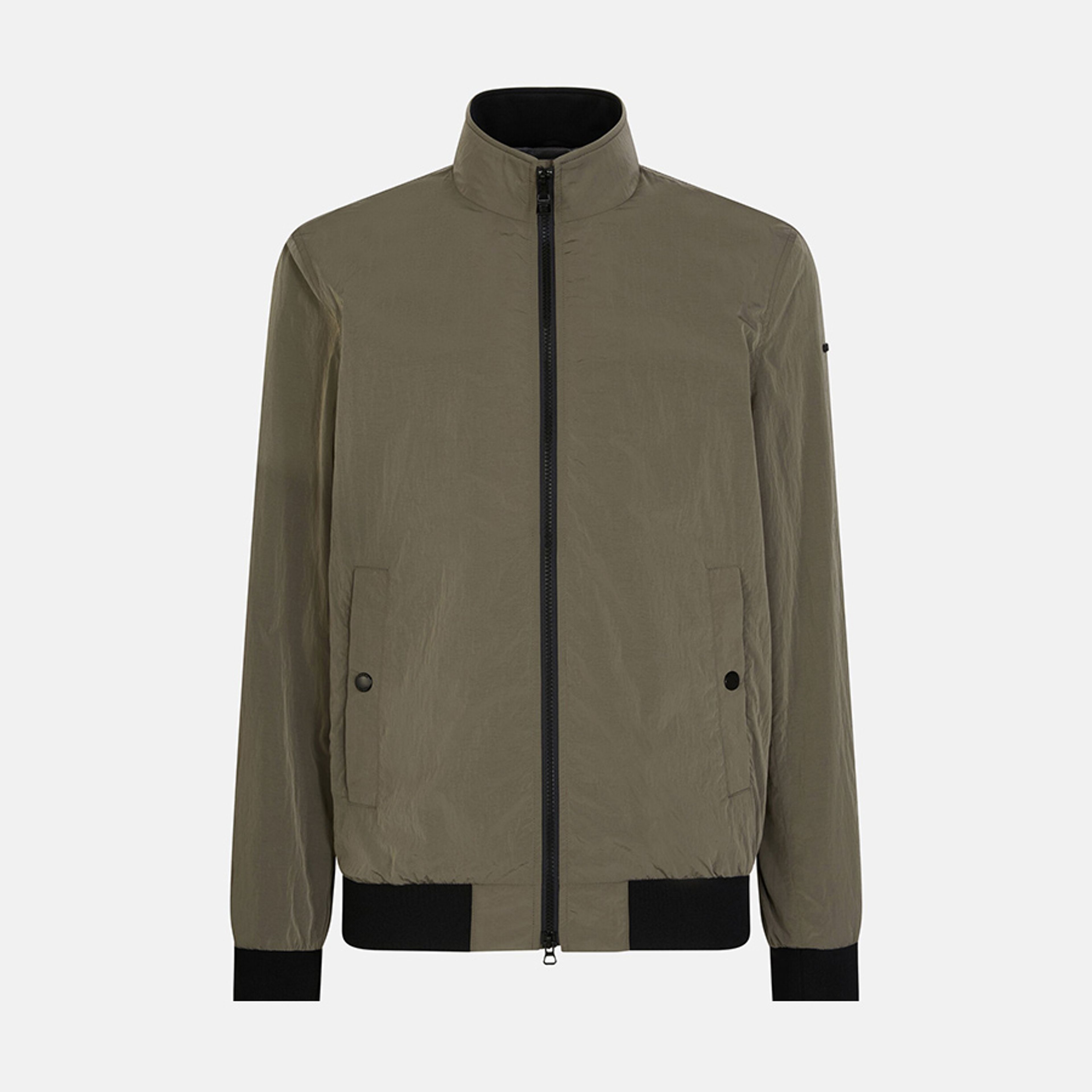Khaki pánská bunda Geox Deiven