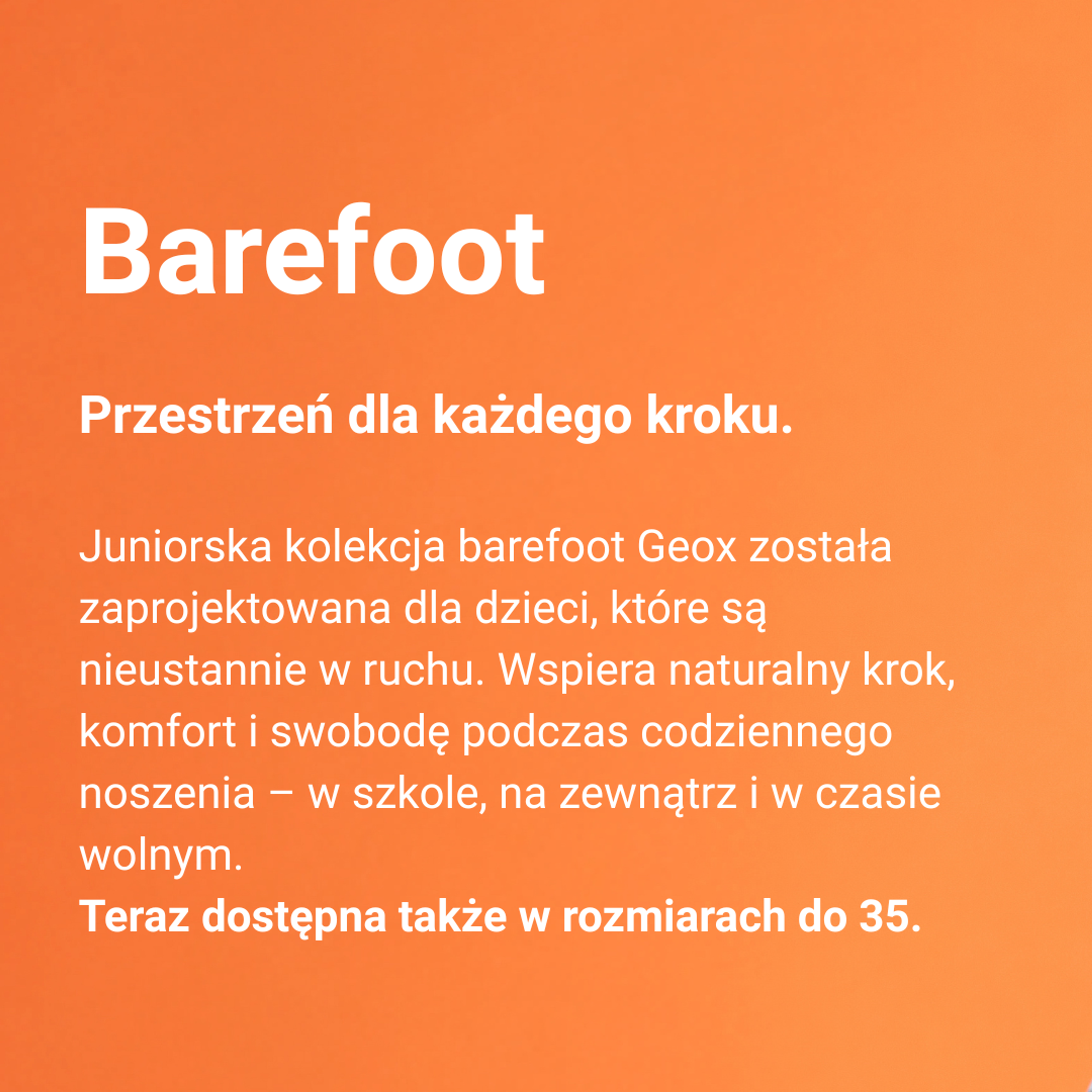 Swoboda przy każdym kroku