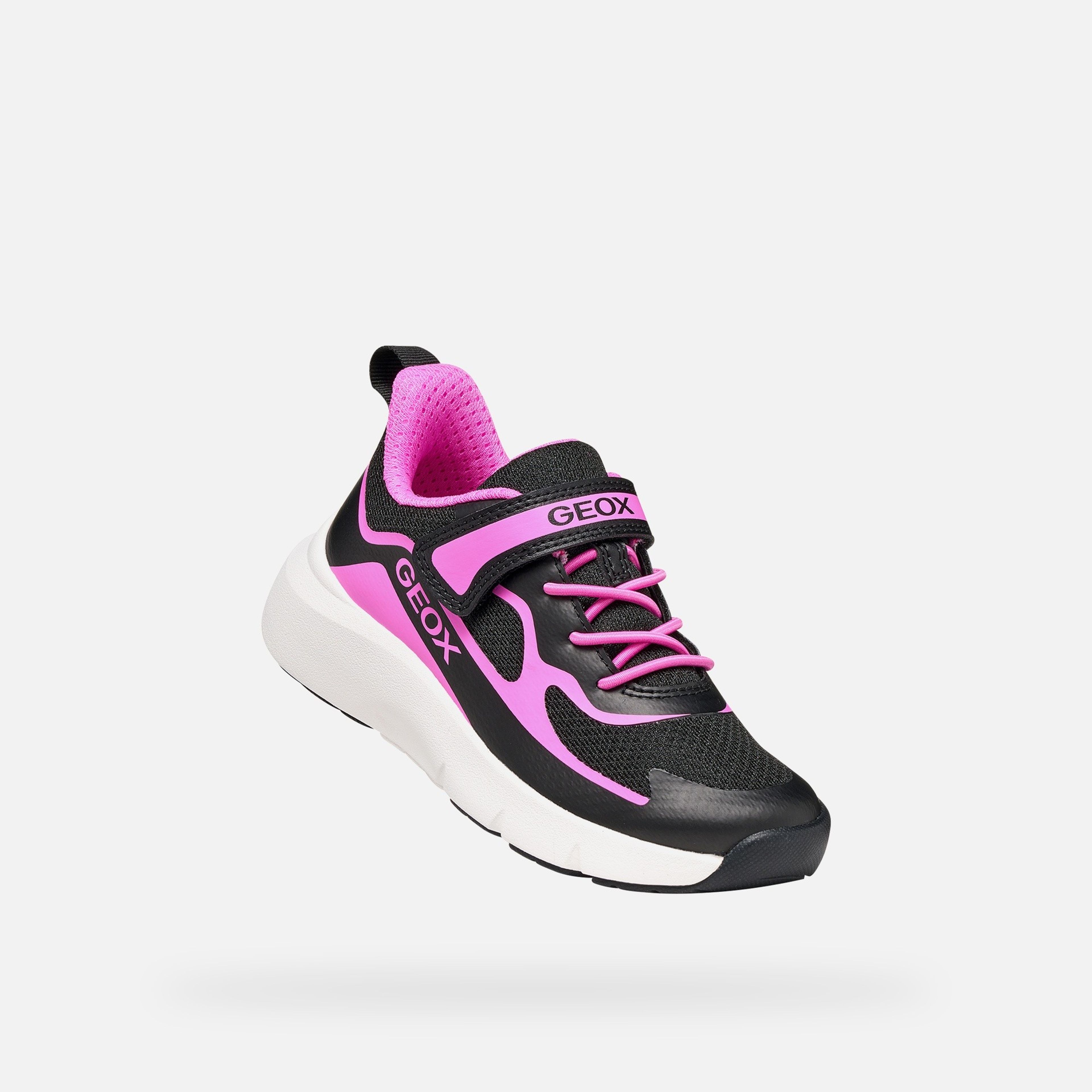 Černé dívčí tenisky Geox Pro-Ran - 005