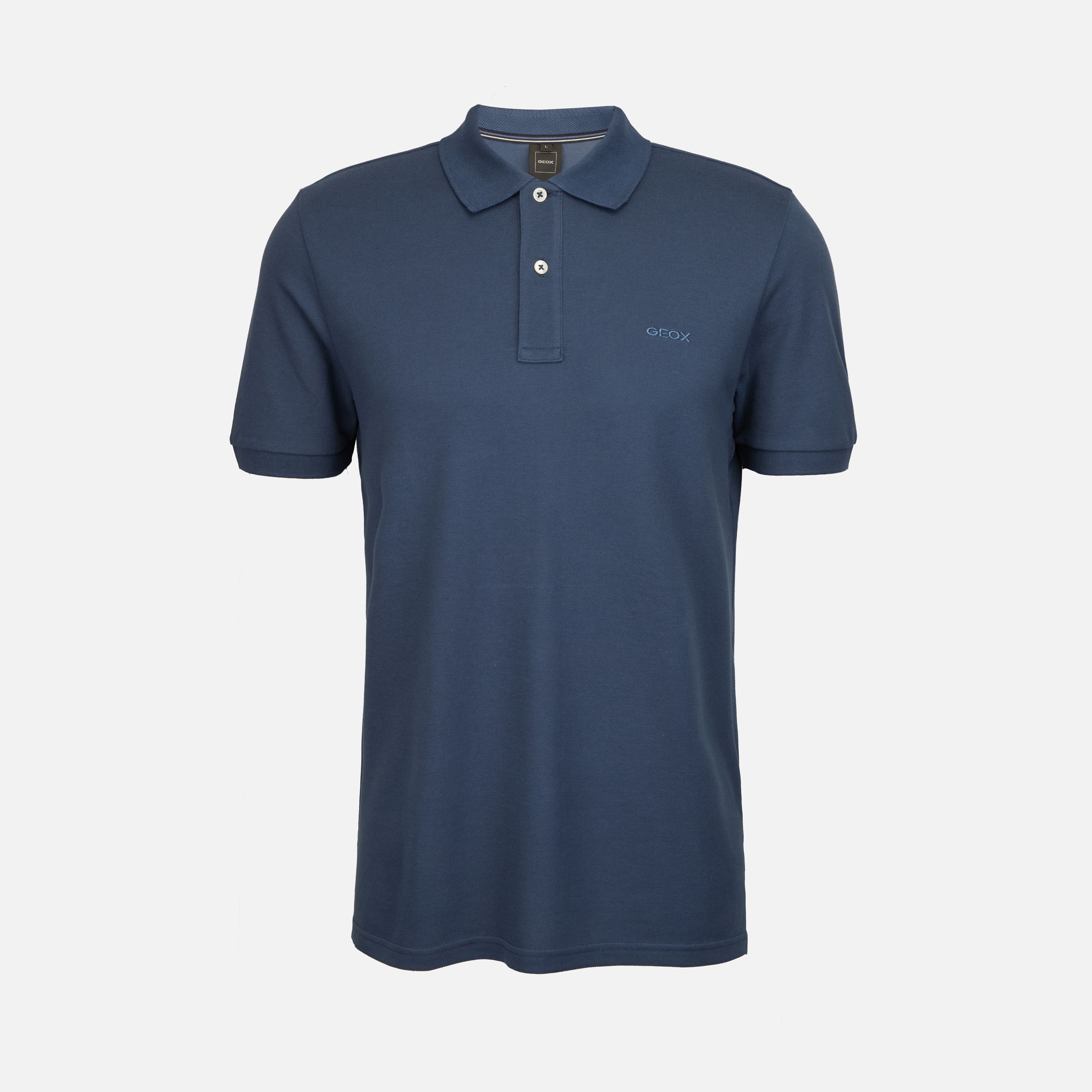 Tmavomodré pánske polo tričko Geox Polo