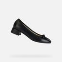 Czarne damskie buty na obcasie Geox Floretia-Czarna - 003