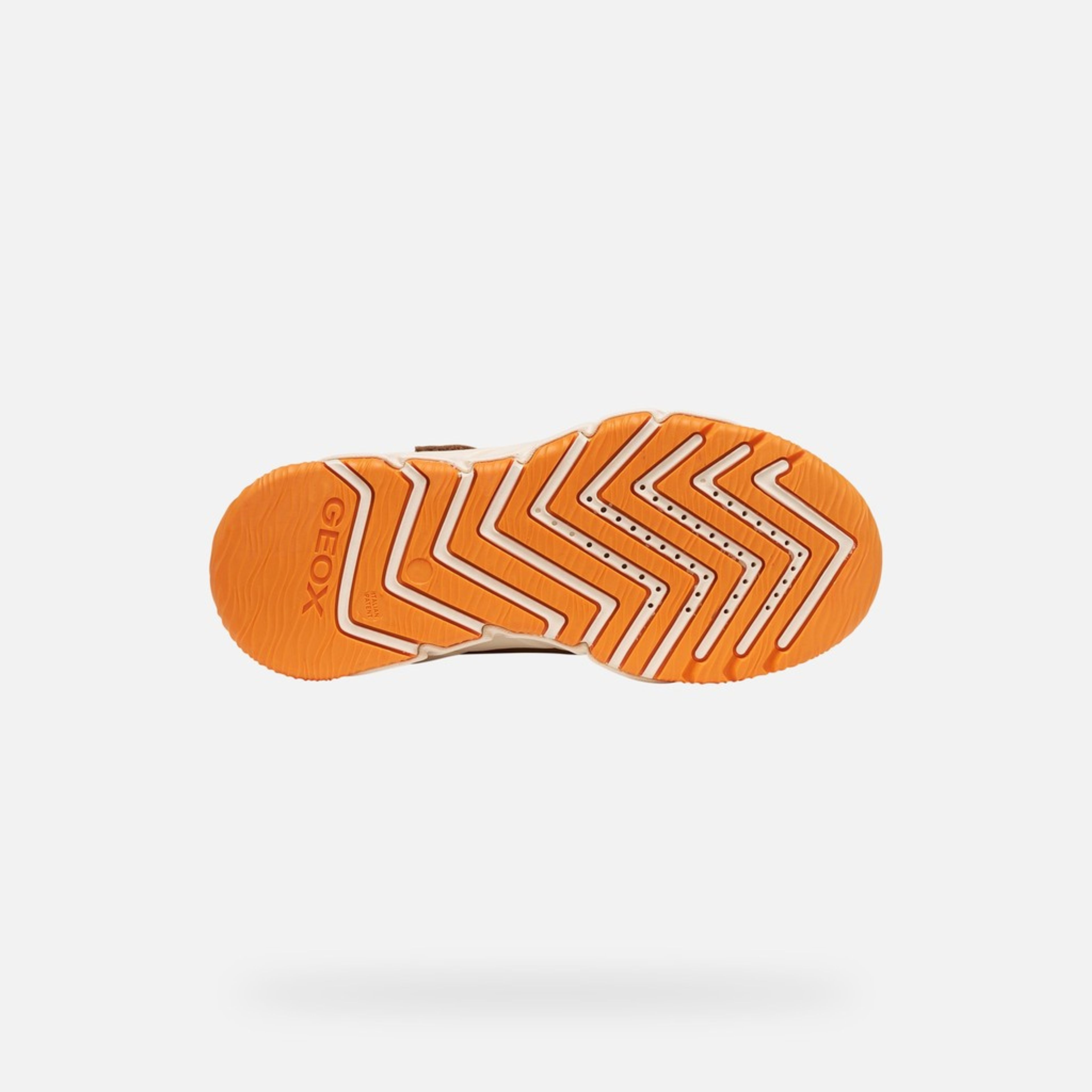 Hnedá zateplená chlapčenská členková obuv Geox Flexyper Pro B - 007