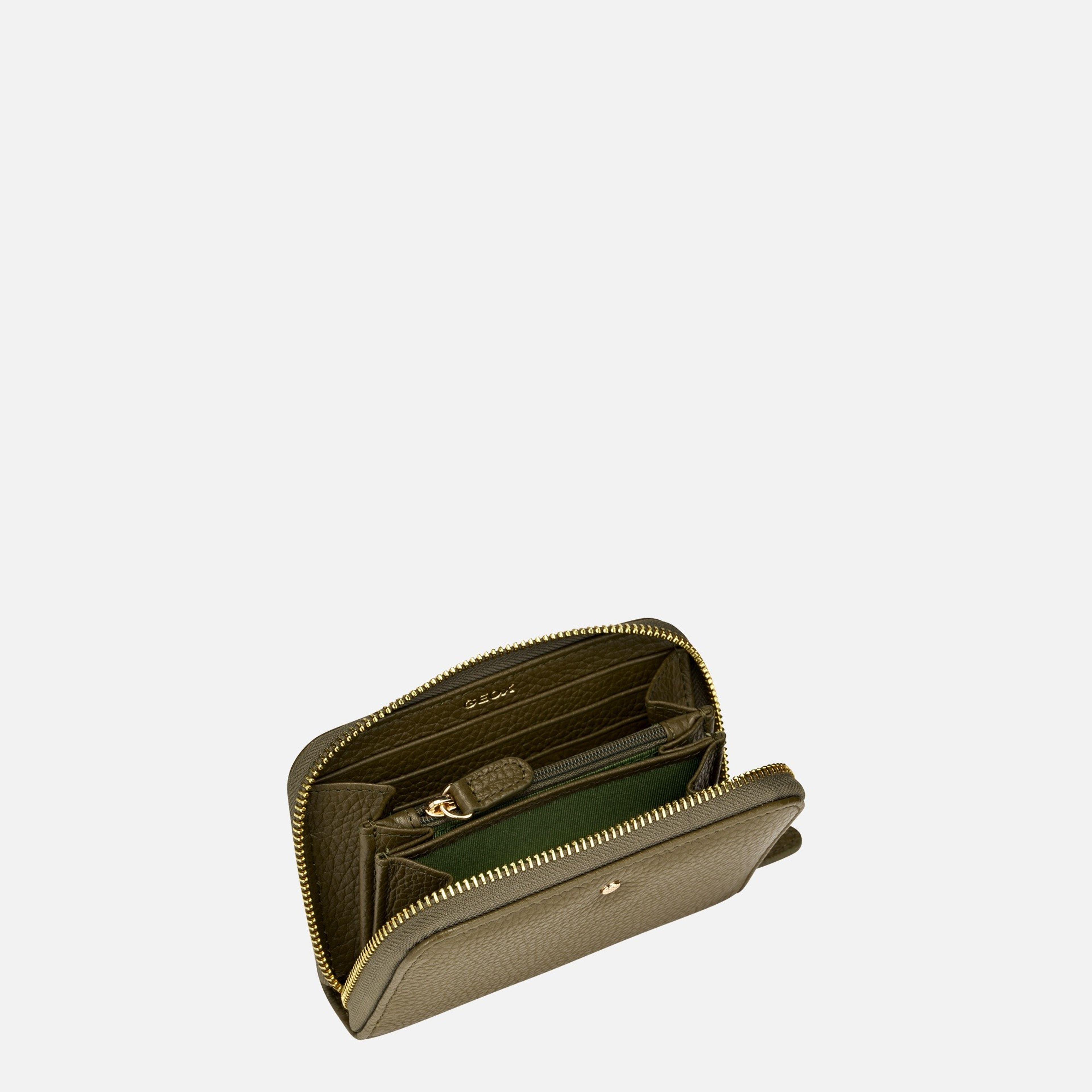 Khaki dámská peněženka Geox - 004