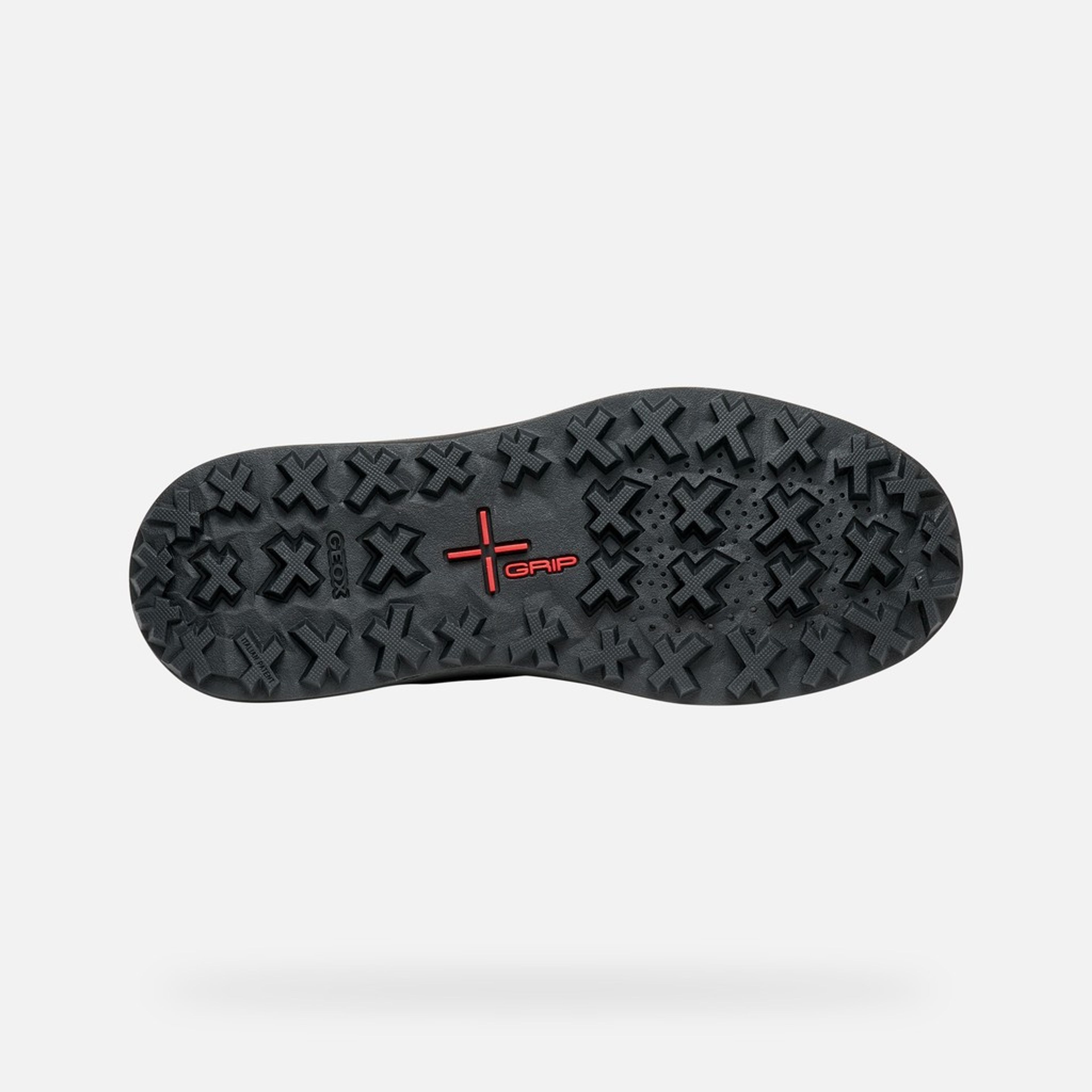 Černá pánská kotníková obuv Geox Granito + Grip B A - 008