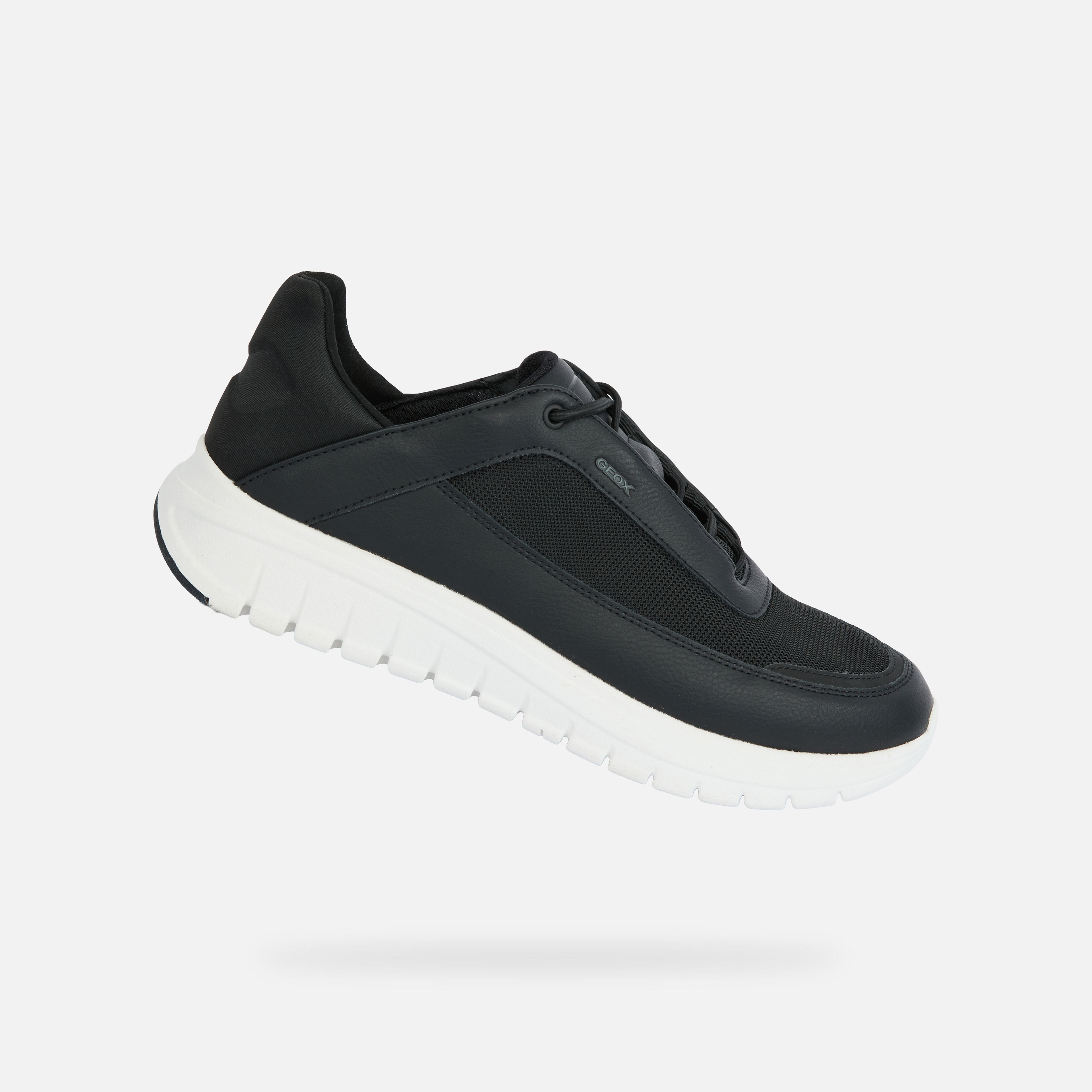 Čierne pánske tenisky Geox Flextride R