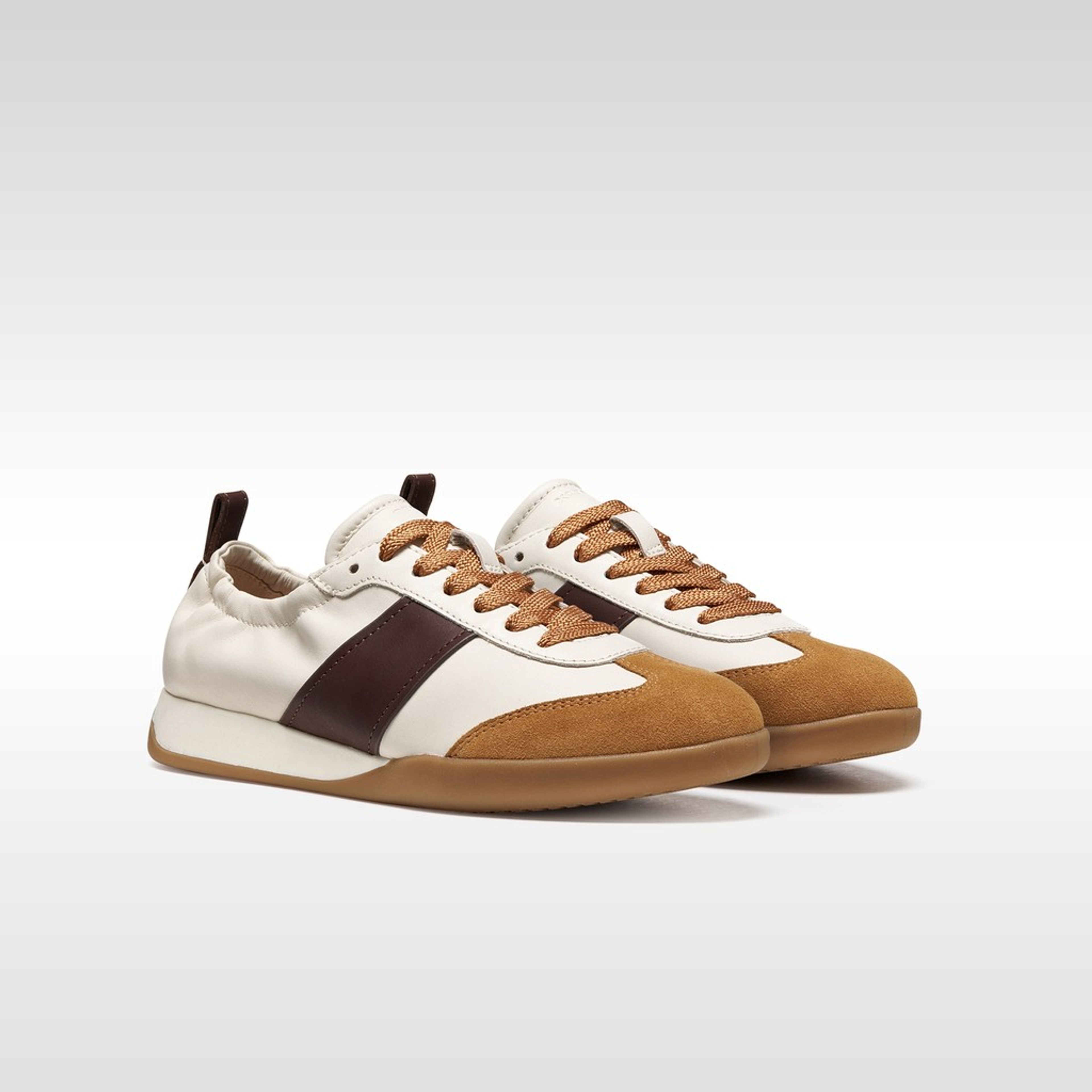 Krémové dámské tenisky Geox Maryemy - 008