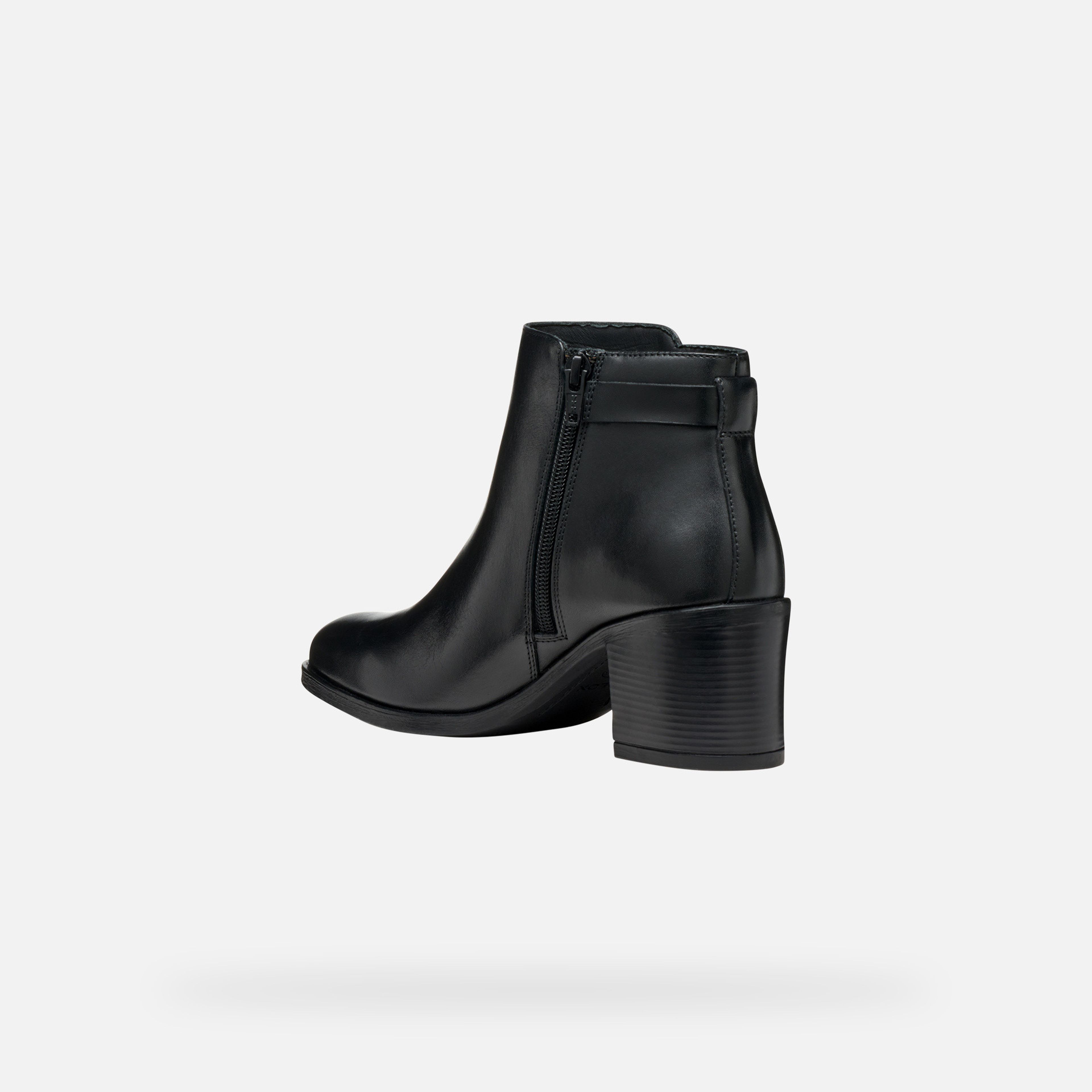 Černá dámská kotníková obuv Geox New Asheel - 005
