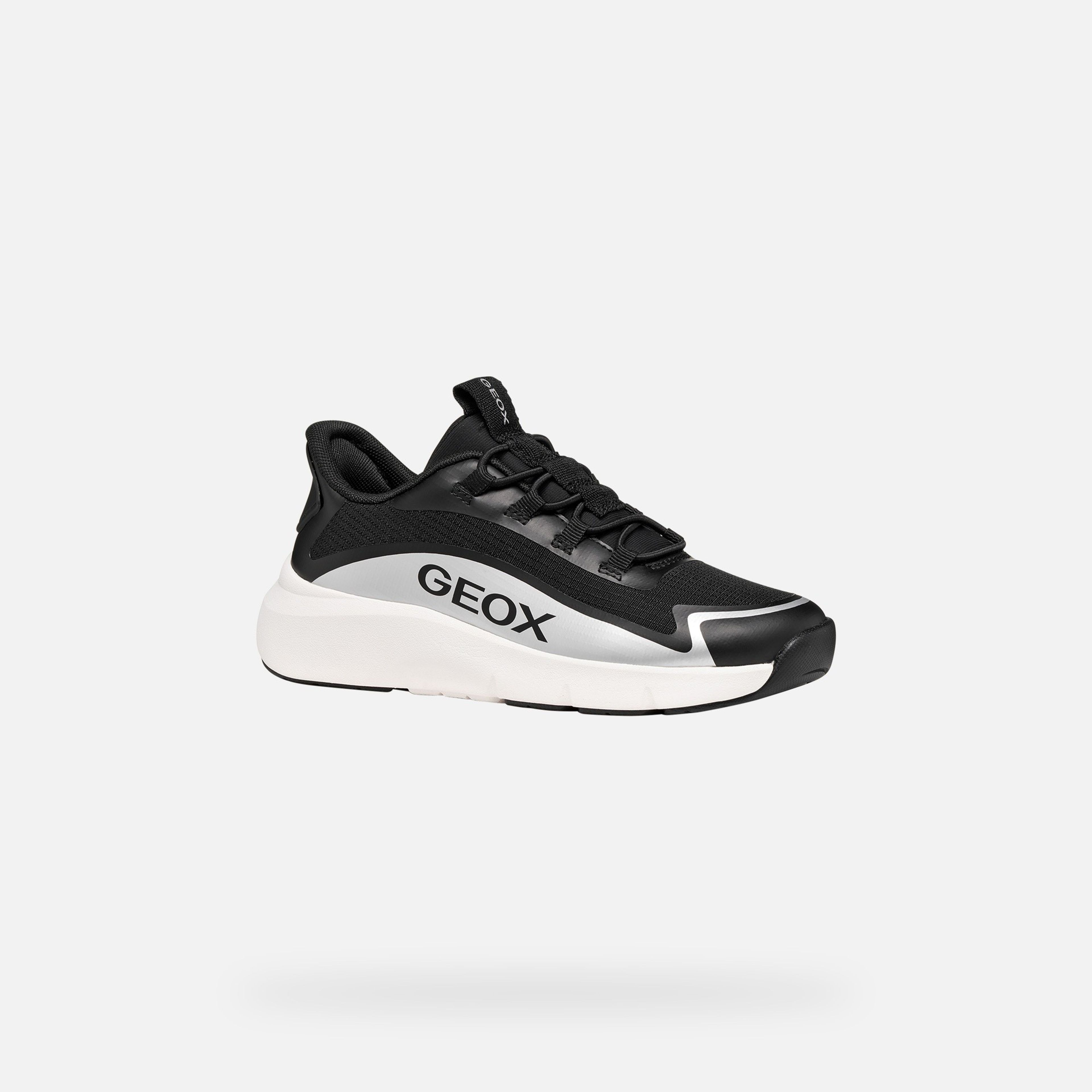 Černé chlapecké tenisky Geox Pro-ran Fast in - 003