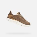 Hnědé dámské tenisky Geox Spherica Plus-Hnědá - 001