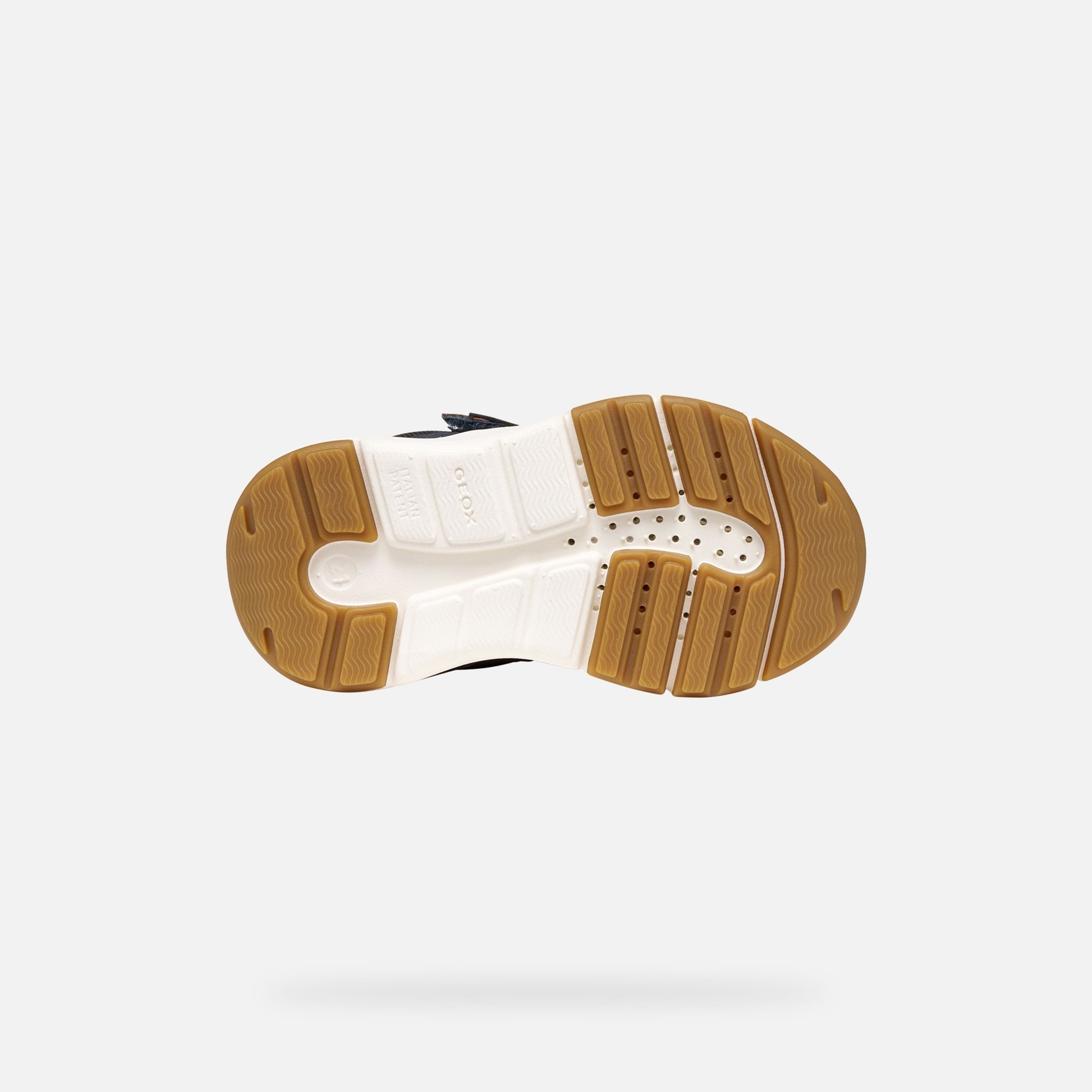 Tmavomodrá chlapčenská členková obuv Geox Flexyper Mini - 007