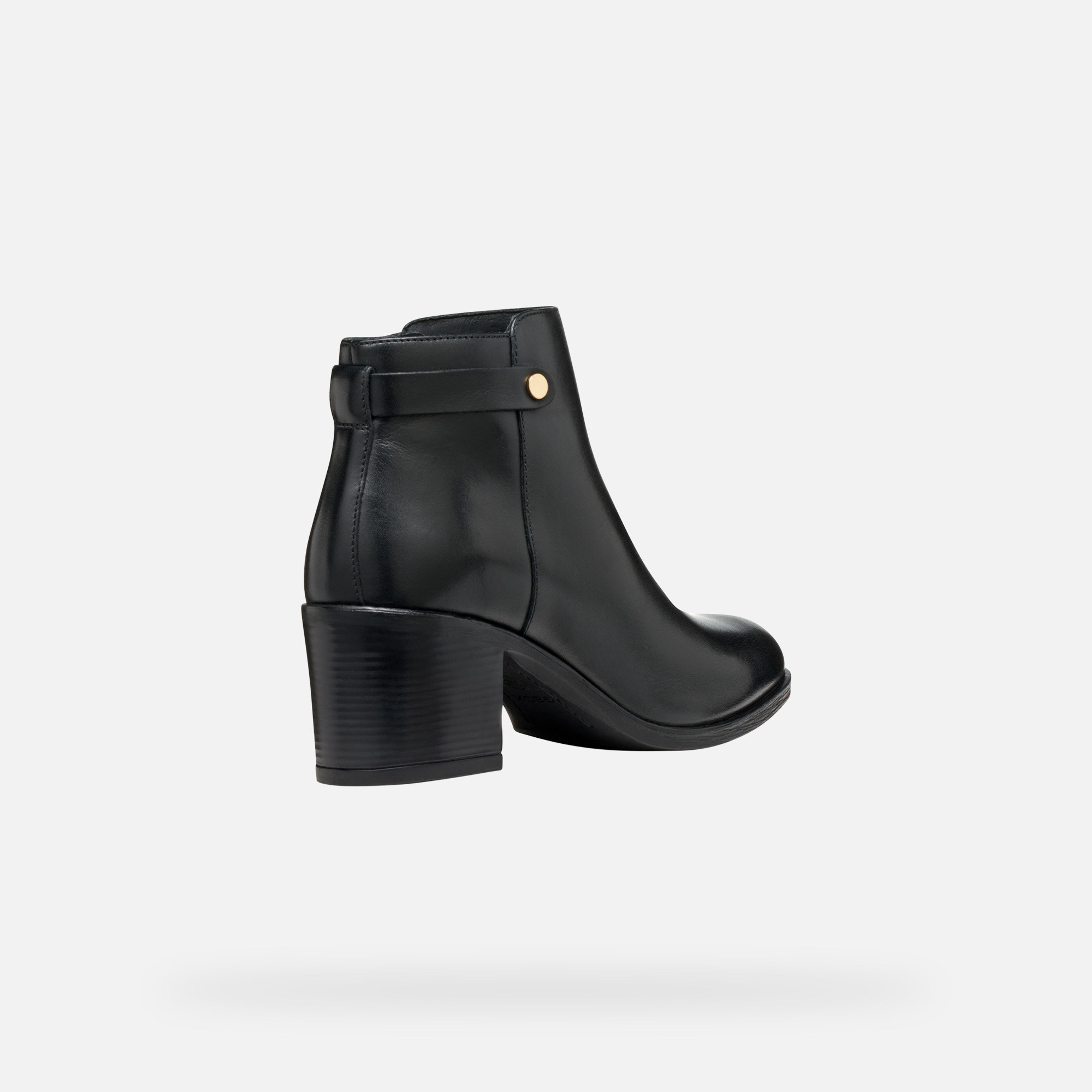 Černá dámská kotníková obuv Geox New Asheel - 006