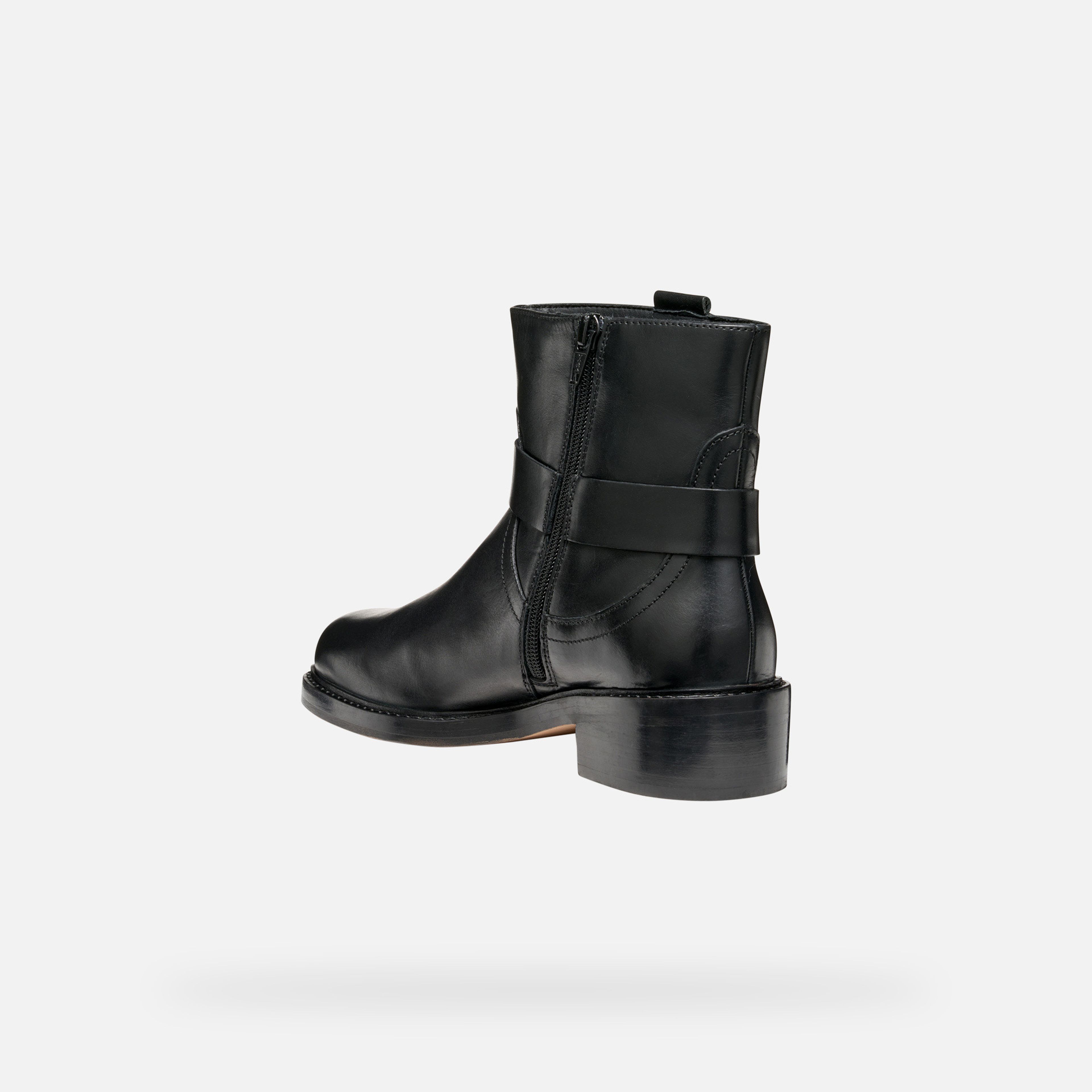 Černá dámská kotníková obuv Geox Nalvia - 004