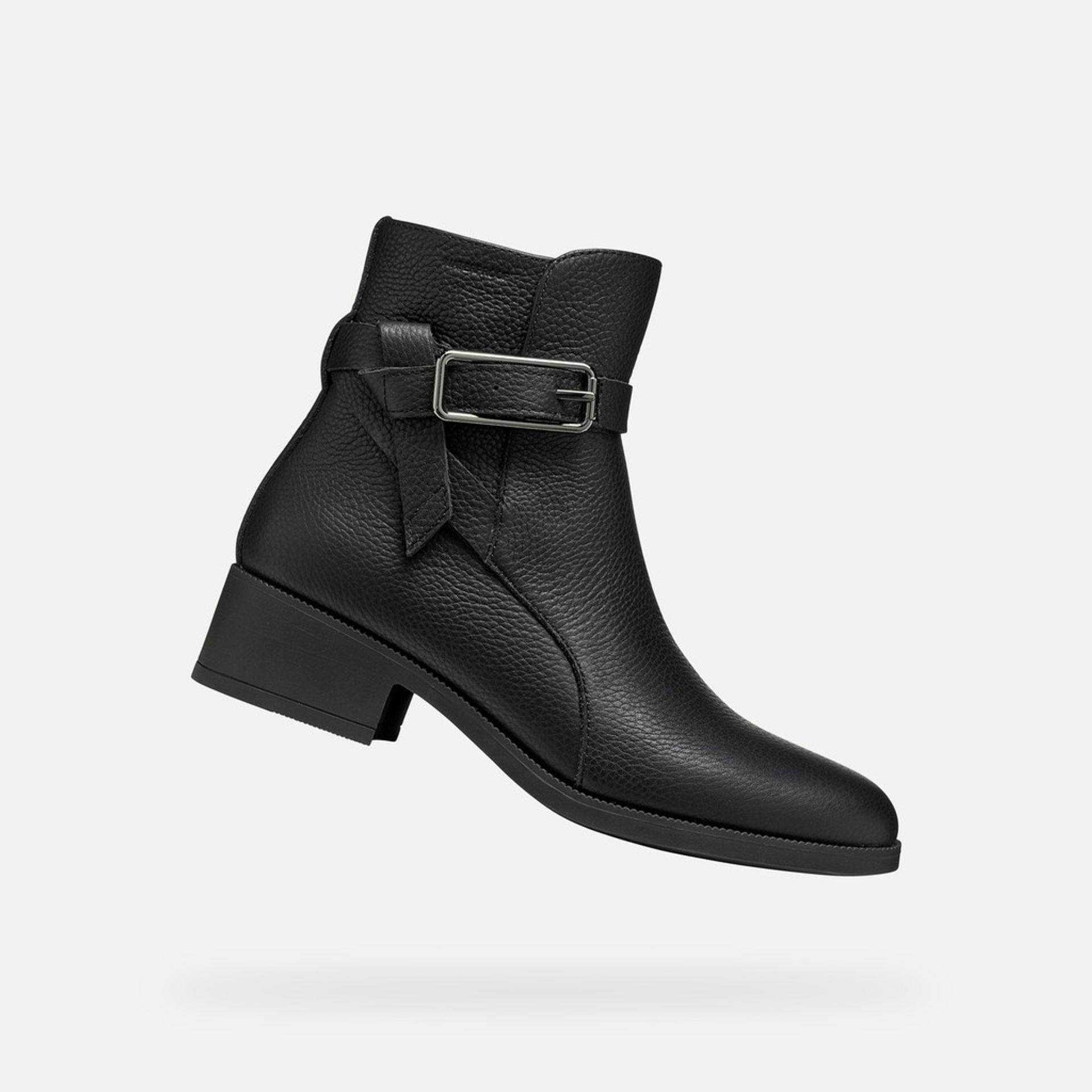 Čierna dámska členková obuv Geox Camexia WPF - 001