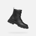 Czarne dziewczęce buty za kostkę Geox Karsyn-Czarna - 001