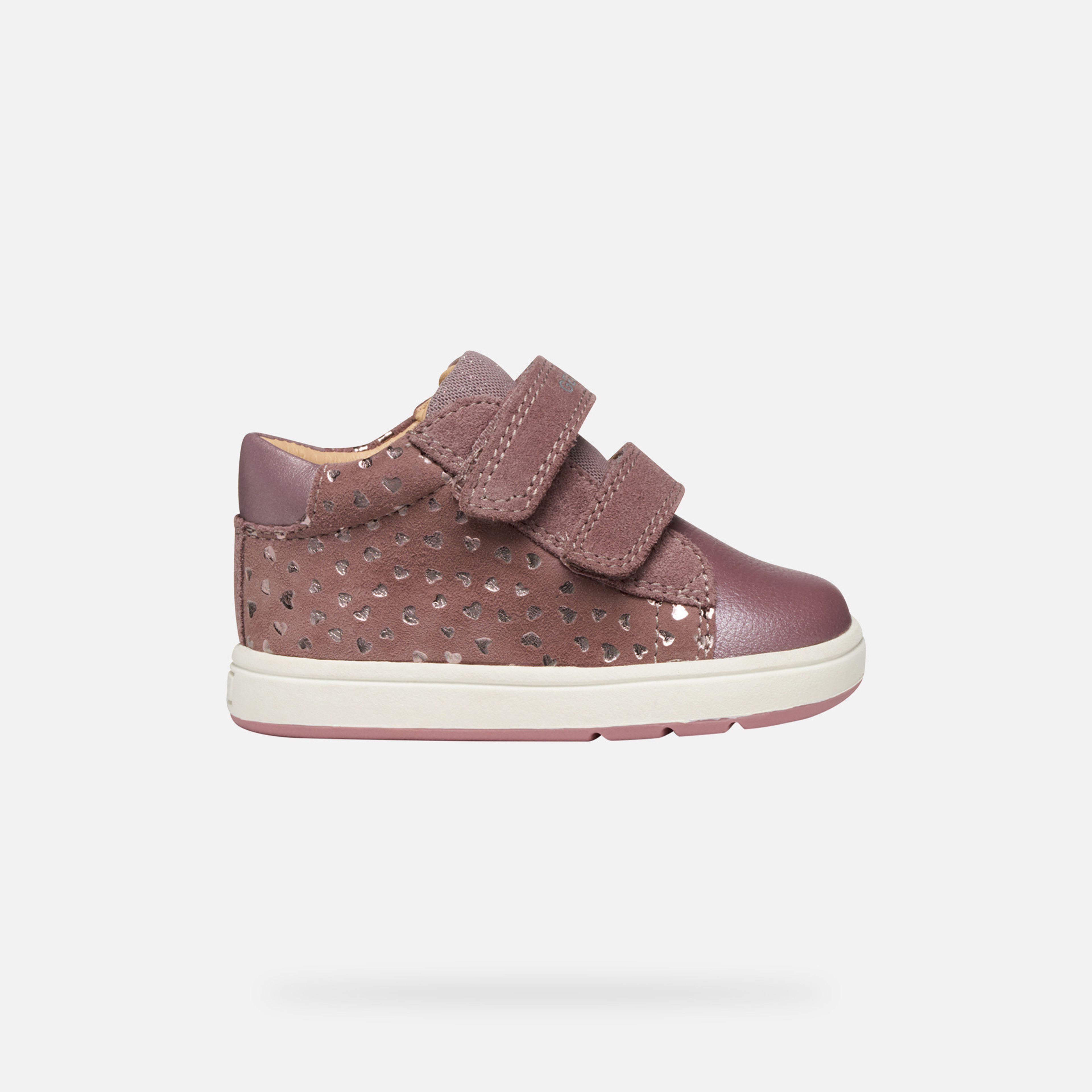 Pierwsze kroki dziewcząt Geox Biglia Old Pink - 002